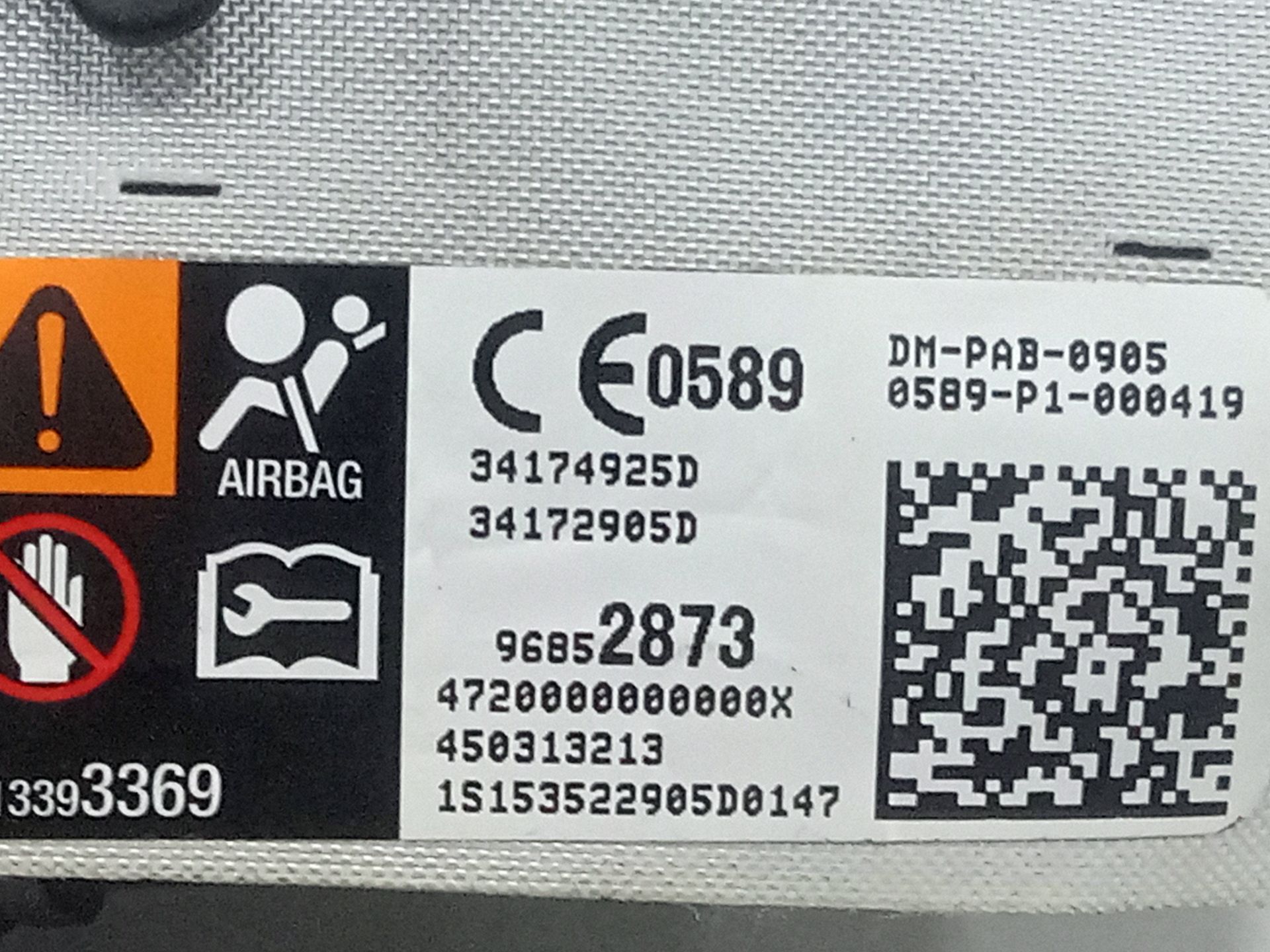 KIT AIRBAG OPEL CORSA E Selective
