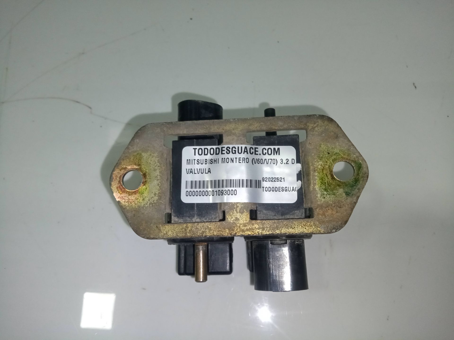 VALVULA MITSUBISHI MONTERO (V60/V70) 3.2 DI-D GLX Hunter (5-ptas.)   |   10.01 - ...