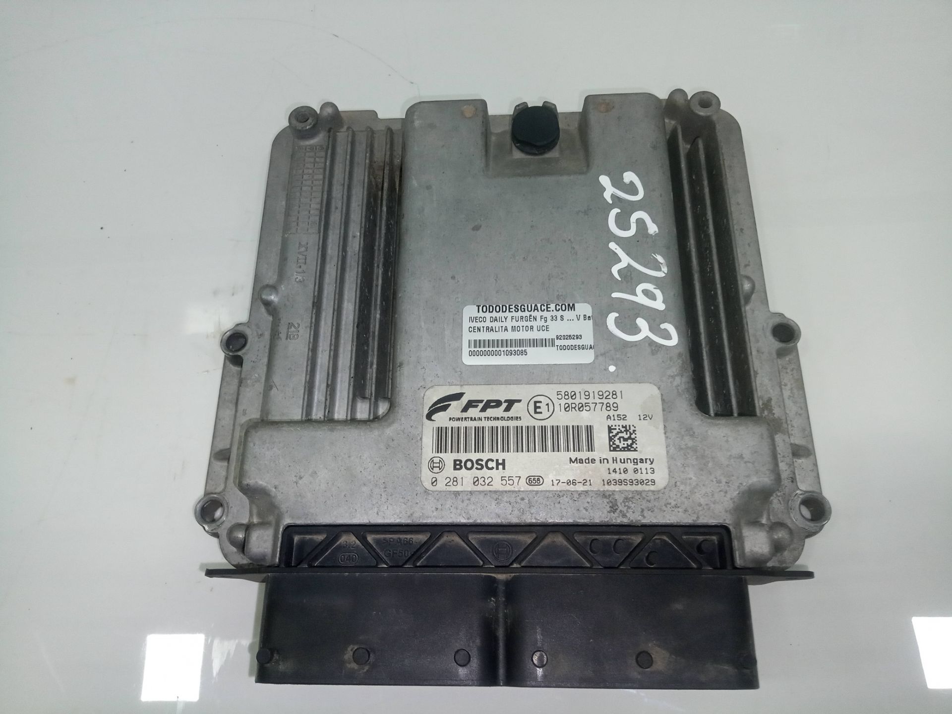 CENTRALITA MOTOR UCE IVECO DAILY FURGÓN Fg 33 S ... V Batalla 3000