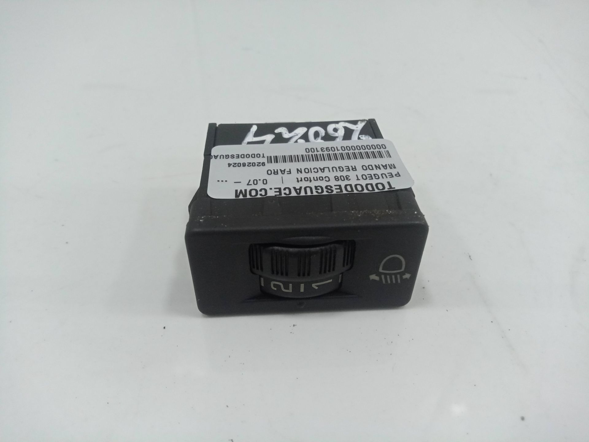 MANDO REGULACION FARO PEUGEOT 308 Confort