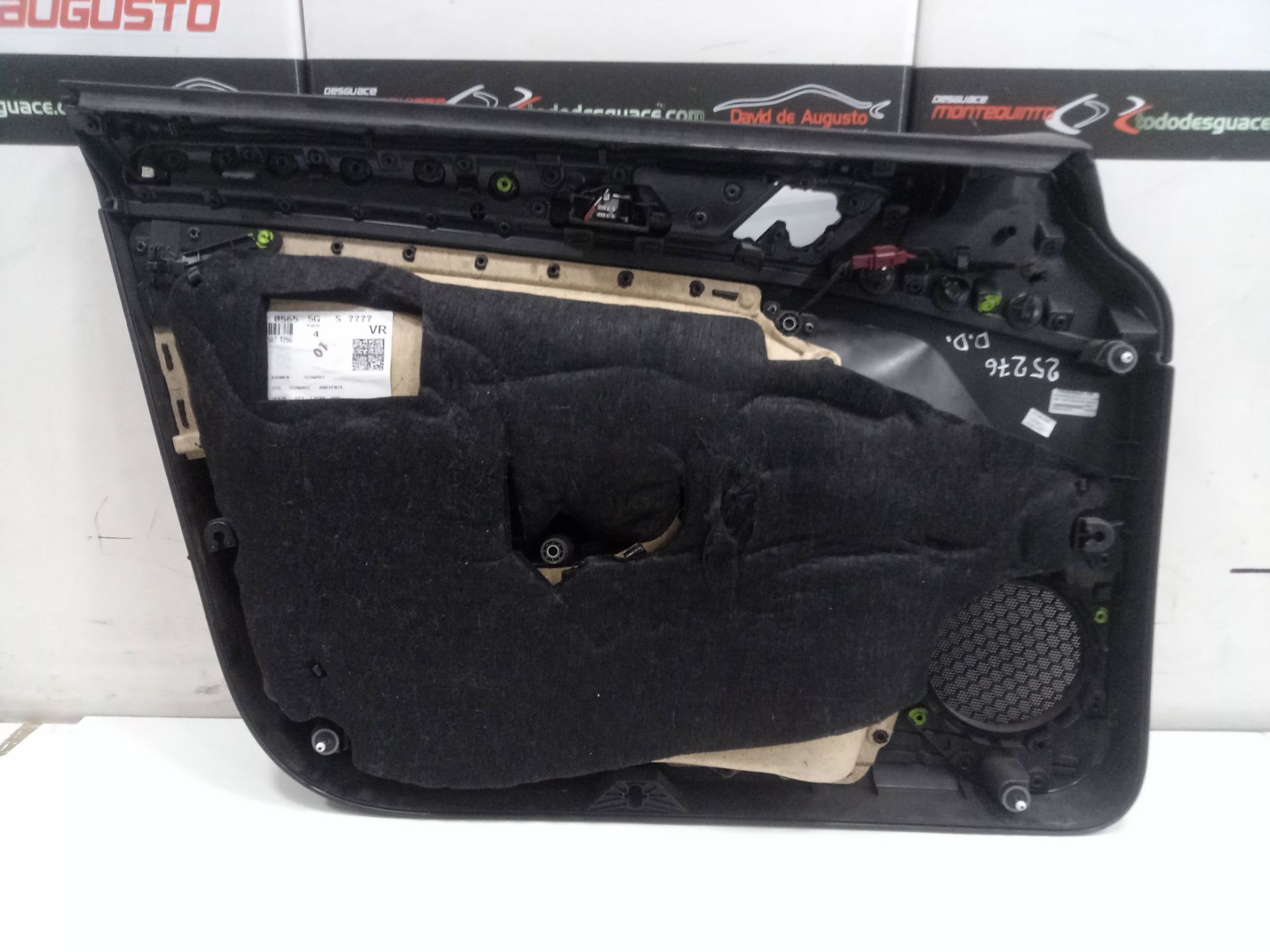 PAÑO PUERTA DELANTERO DERECHO VOLKSWAGEN GOLF VII LIM. GTI BlueMotion