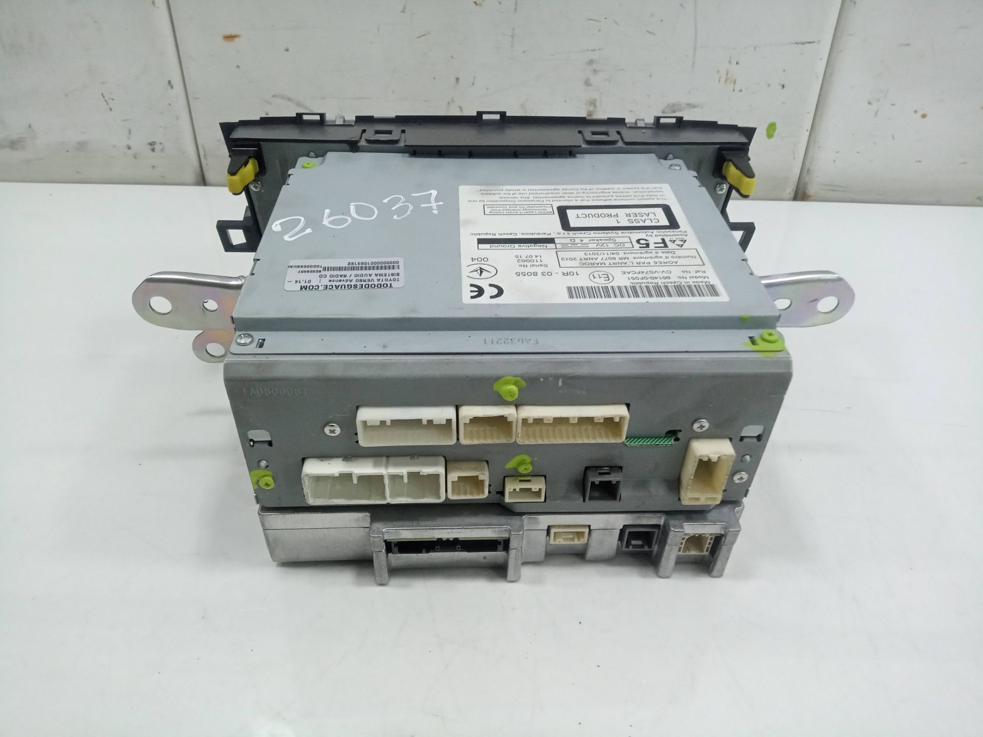 SISTEMA AUDIO / RADIO CD TOYOTA VERSO Advance