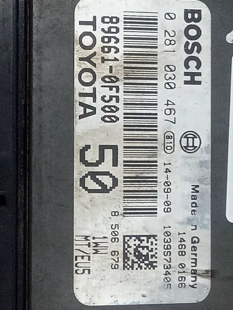 CENTRALITA MOTOR UCE TOYOTA VERSO Advance