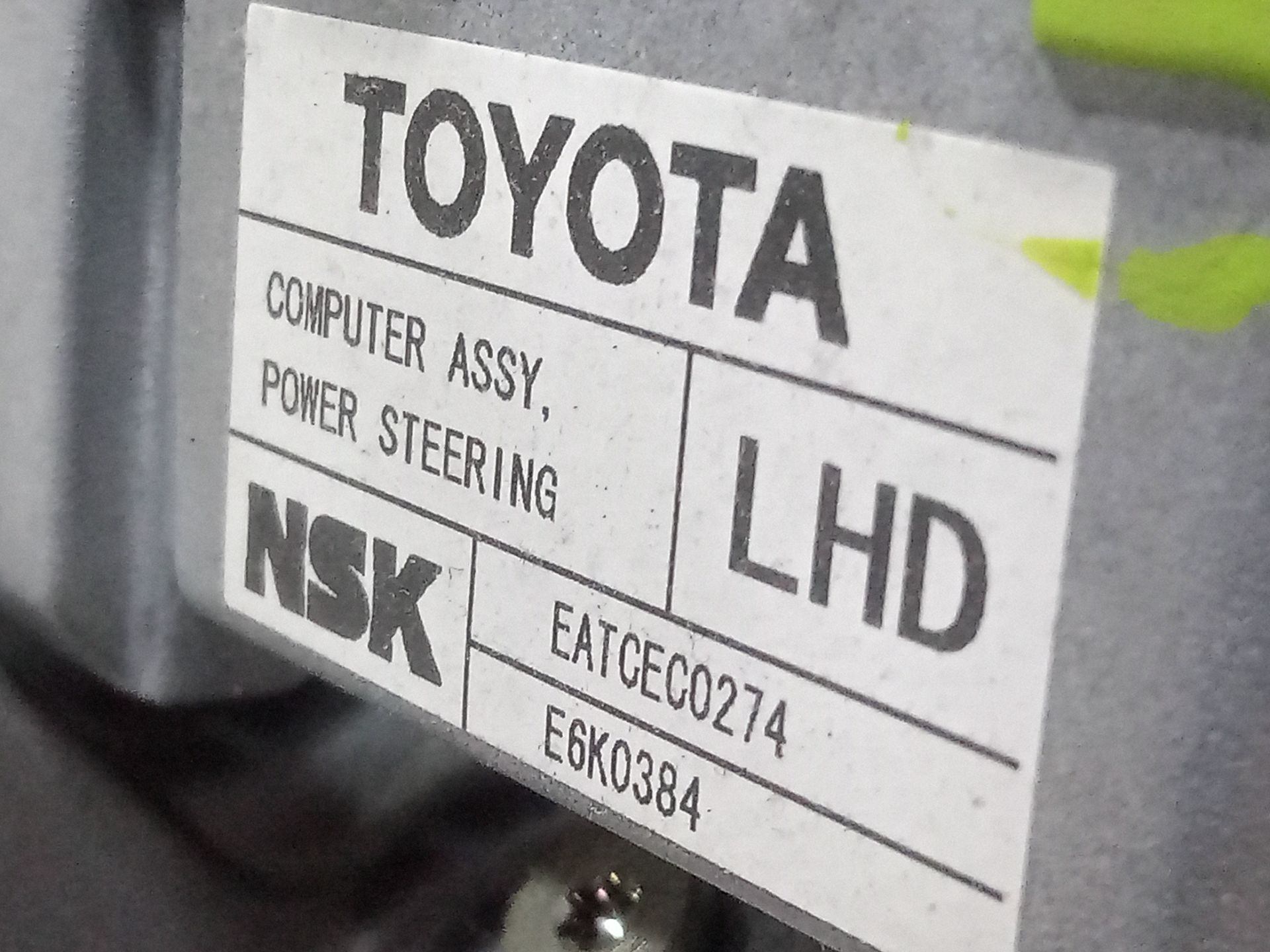 COLUMNA DIRECCION TOYOTA VERSO Advance
