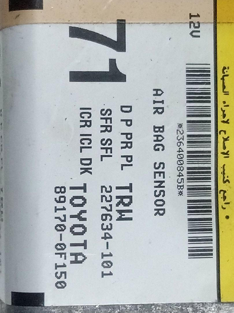KIT AIRBAG TOYOTA VERSO Advance