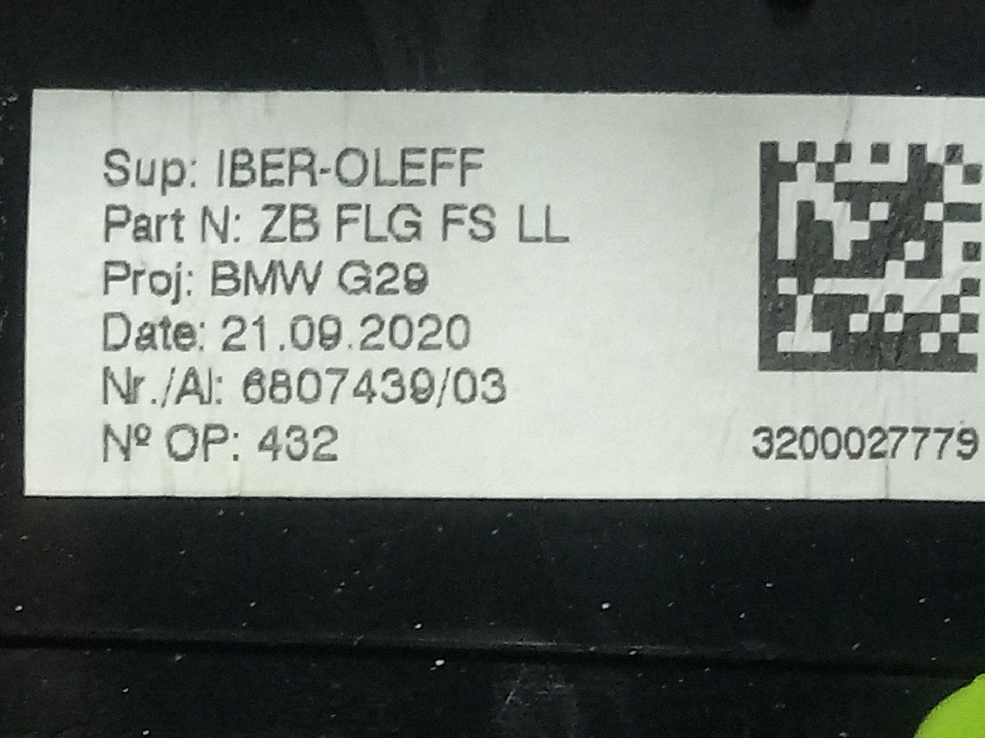AIREADOR DELANTERO IZQUIERDO BMW SERIE Z4 ROADSTER (G29) sDrive 30i