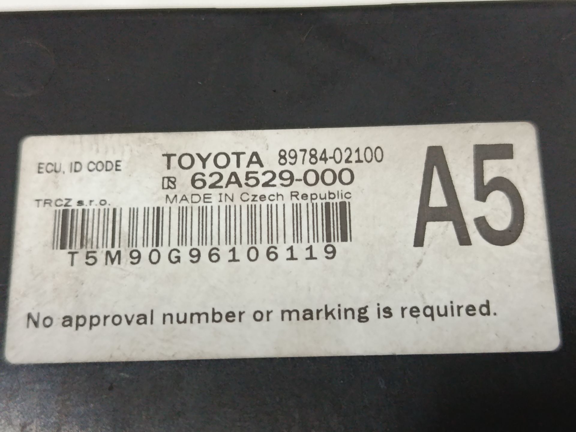 MODULO ELECTRONICO TOYOTA COROLLA (E21) HYBRID STYLE