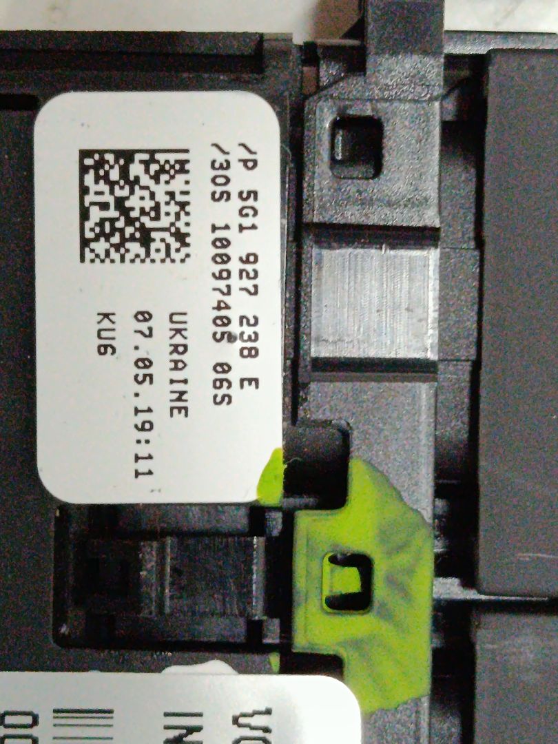 INTERRUPTOR VOLKSWAGEN GOLF VII SPORTSVAN Advance