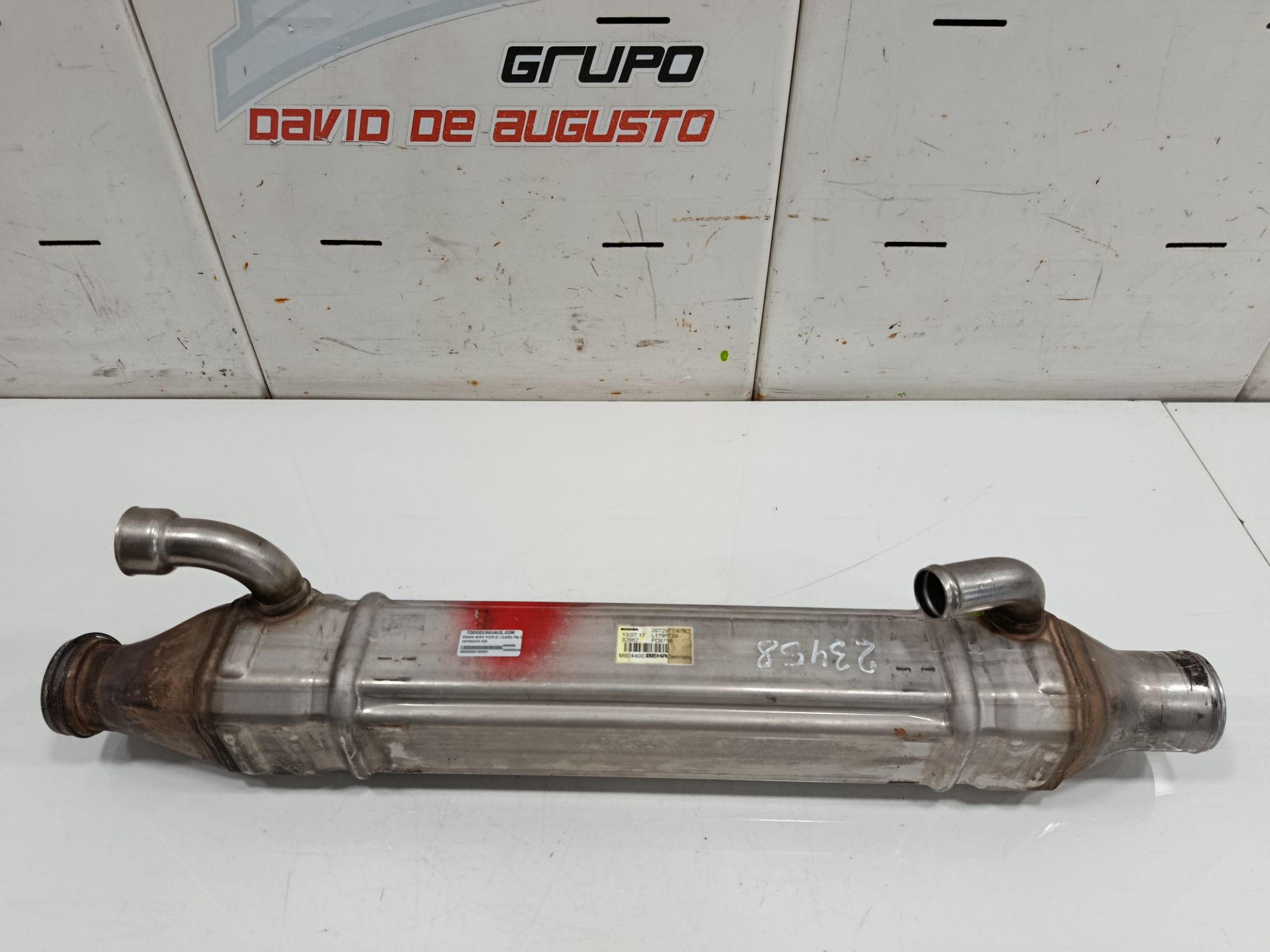 ENFRIADOR EGR SCANIA SERIE P/G/R (C-CLASE) FSa G480 (4x2) Largura mediana CG 16
