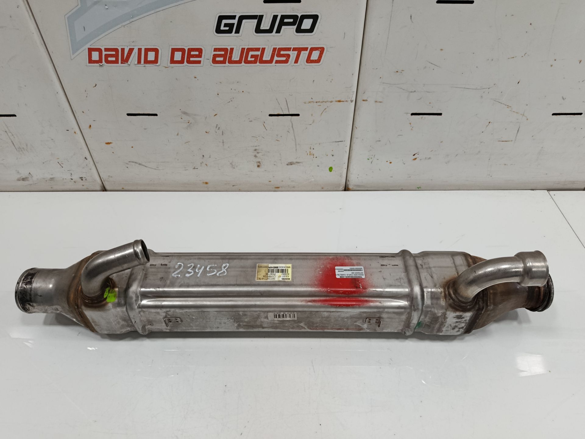 ENFRIADOR EGR SCANIA SERIE P/G/R (C-CLASE) FSa G480 (4x2) Largura mediana CG 16