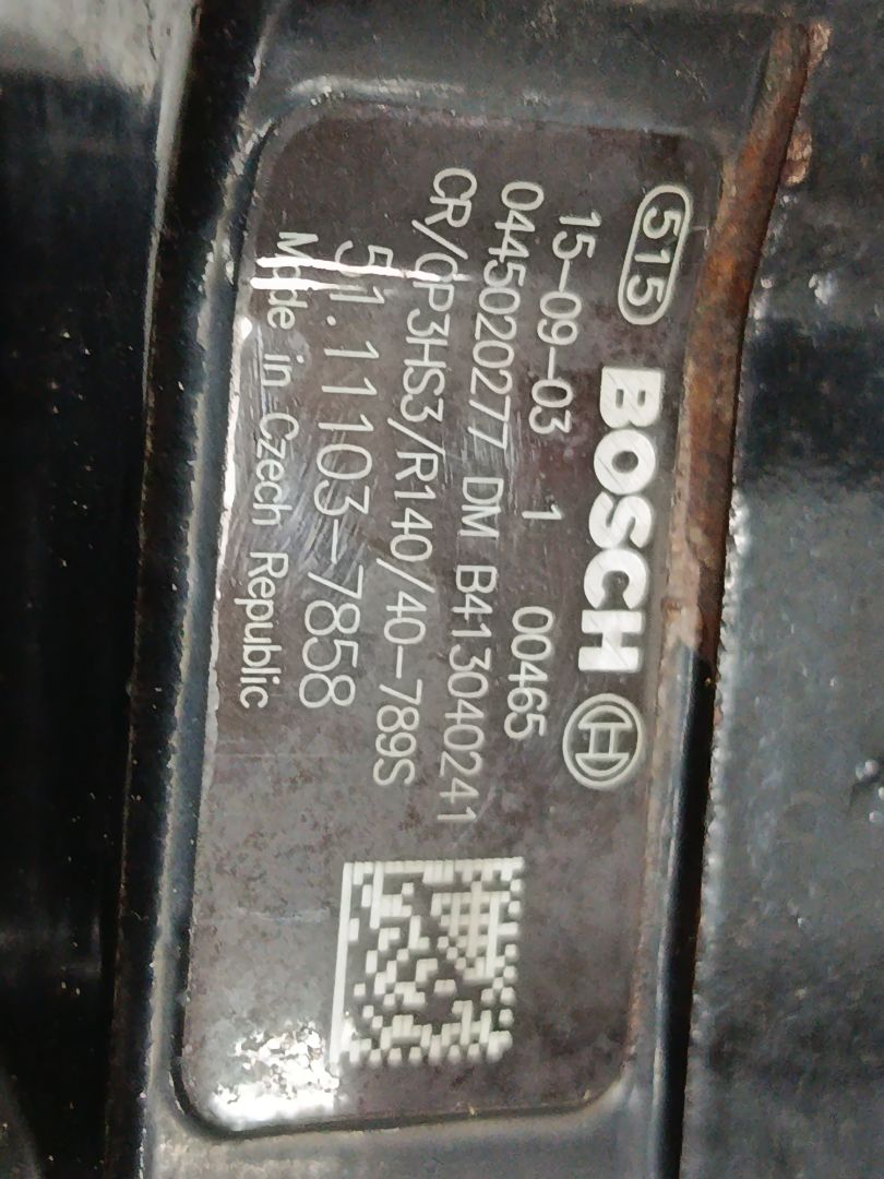 BOMBA INYECCION MAN TGX 18.XXX FG /   4x2   BL XL