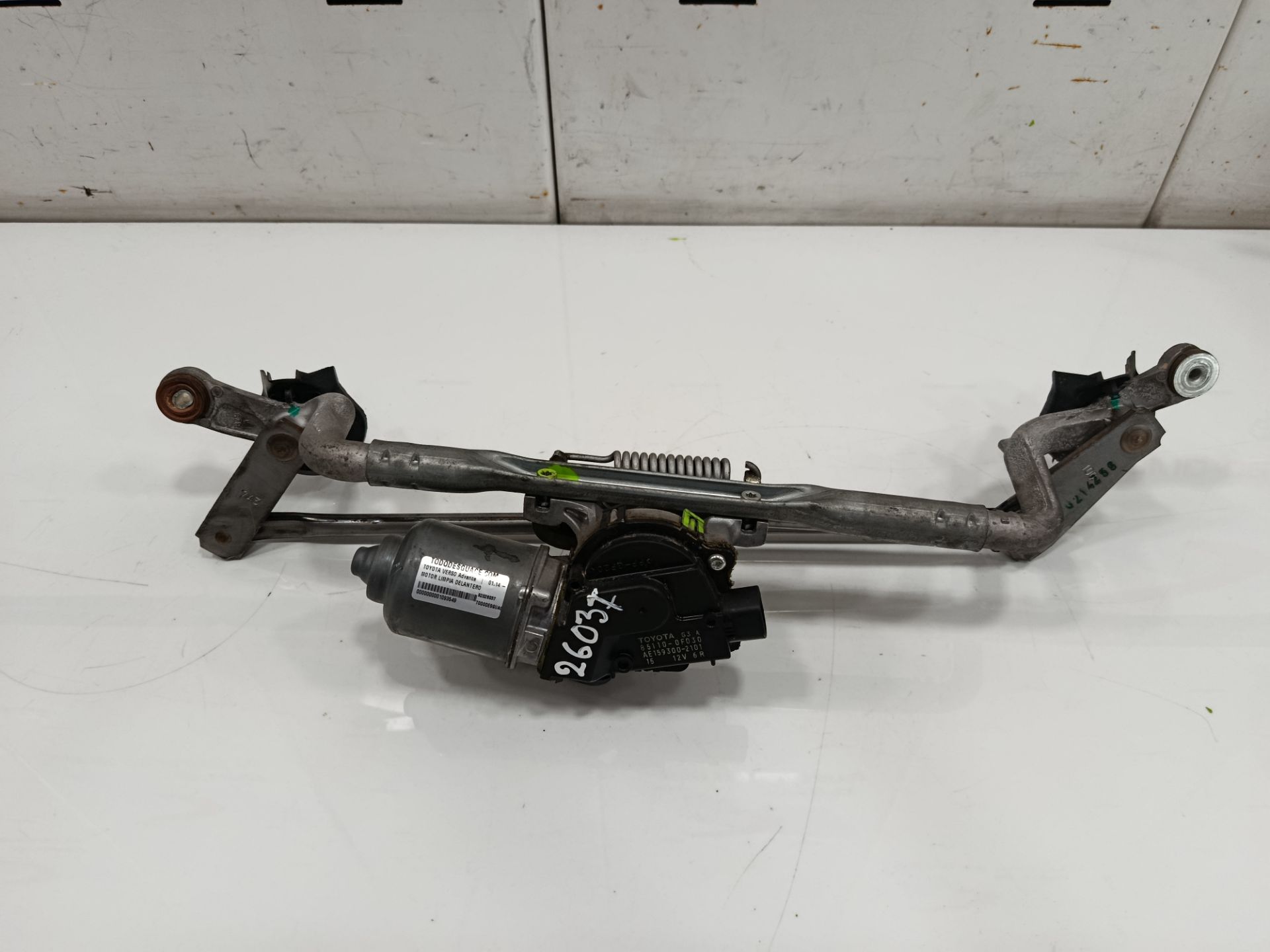 MOTOR LIMPIA DELANTERO TOYOTA VERSO Advance