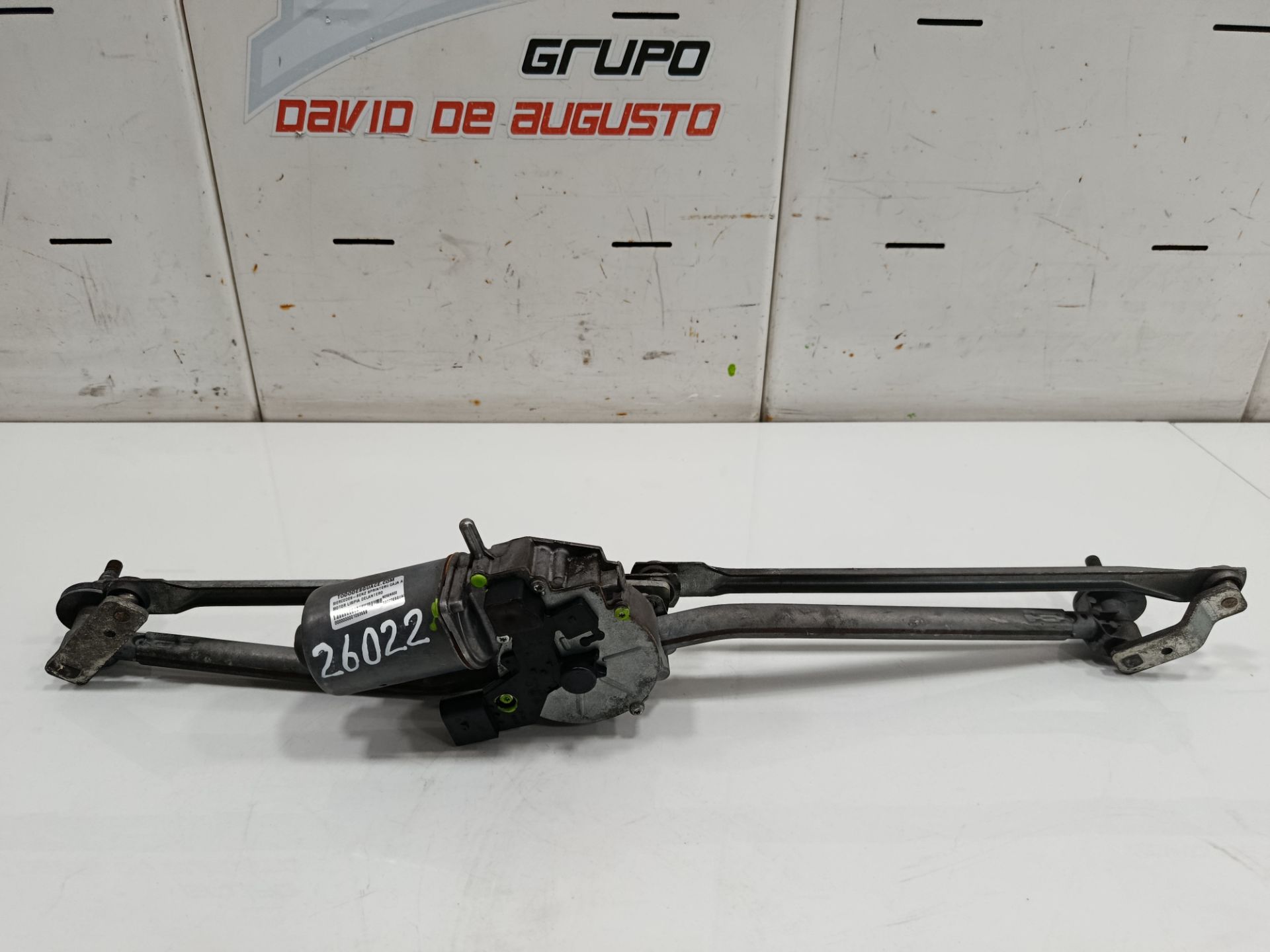 MOTOR LIMPIA DELANTERO MERCEDES-BENZ SPRINTERII CAJA ABIERTA (DESDE 01.06) 309/311/313/315          CDI  (906.131/132/133/134/135/136)