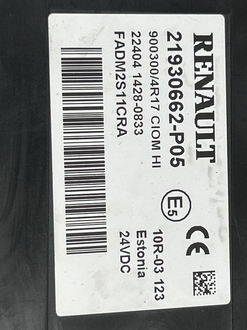 MODULO ELECTRONICO RENAULT T 460 DTI 11 460 EURO VI