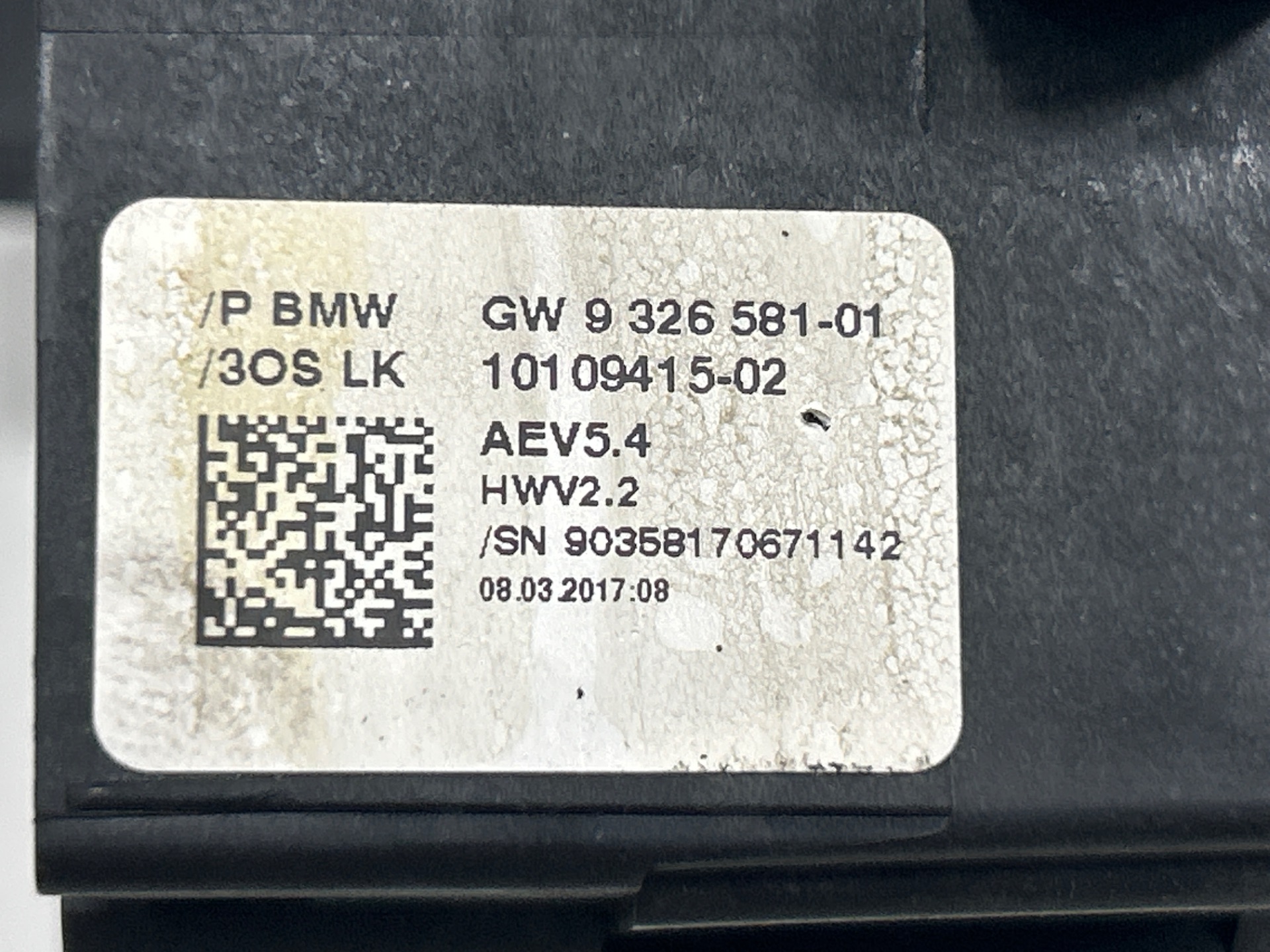 PALANCA CAMBIO BMW SERIE 3 LIM. (F30) 330e
