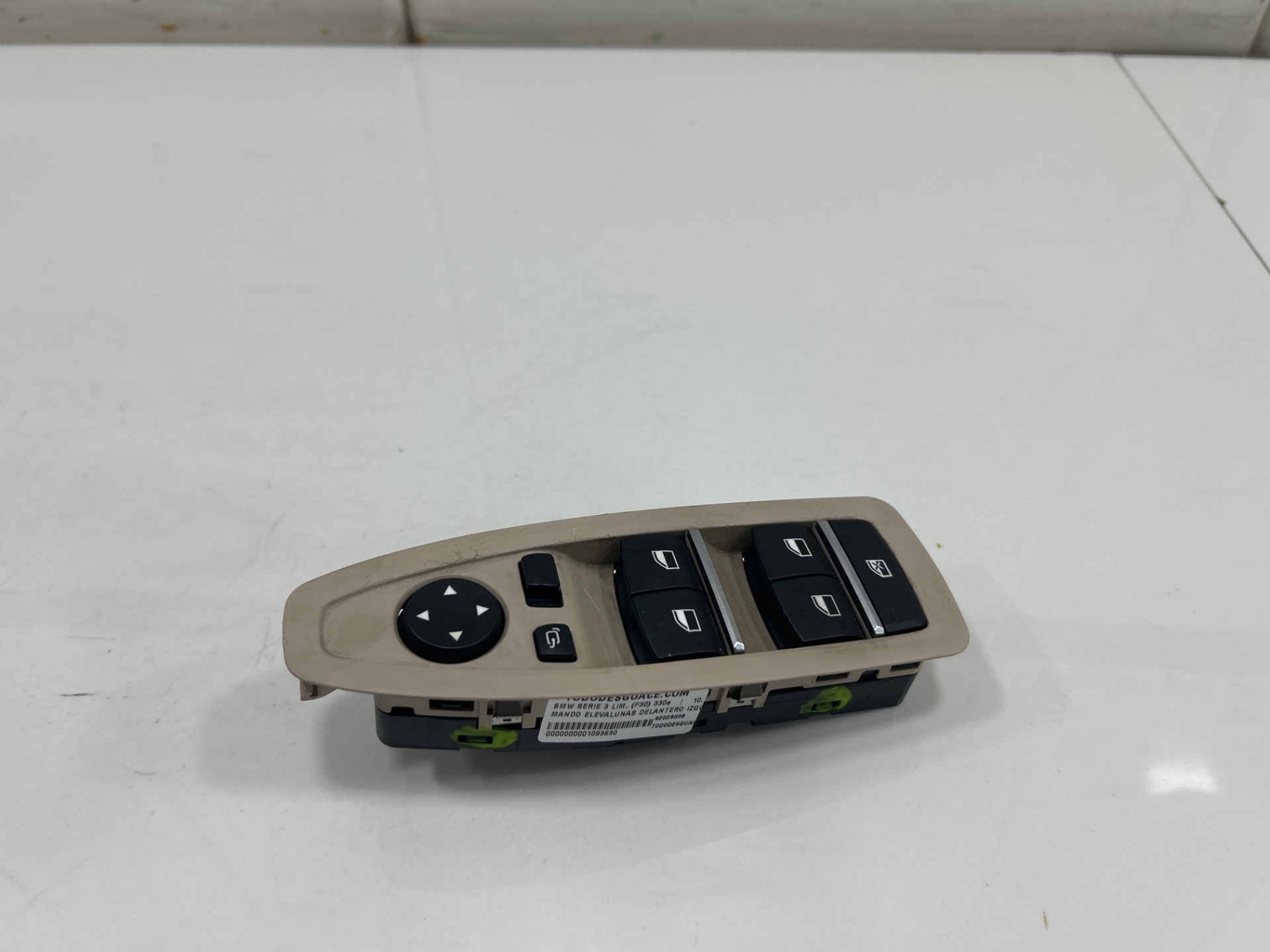 MANDO ELEVALUNAS DELANTERO IZQUIERDO BMW SERIE 3 LIM. (F30) 330e