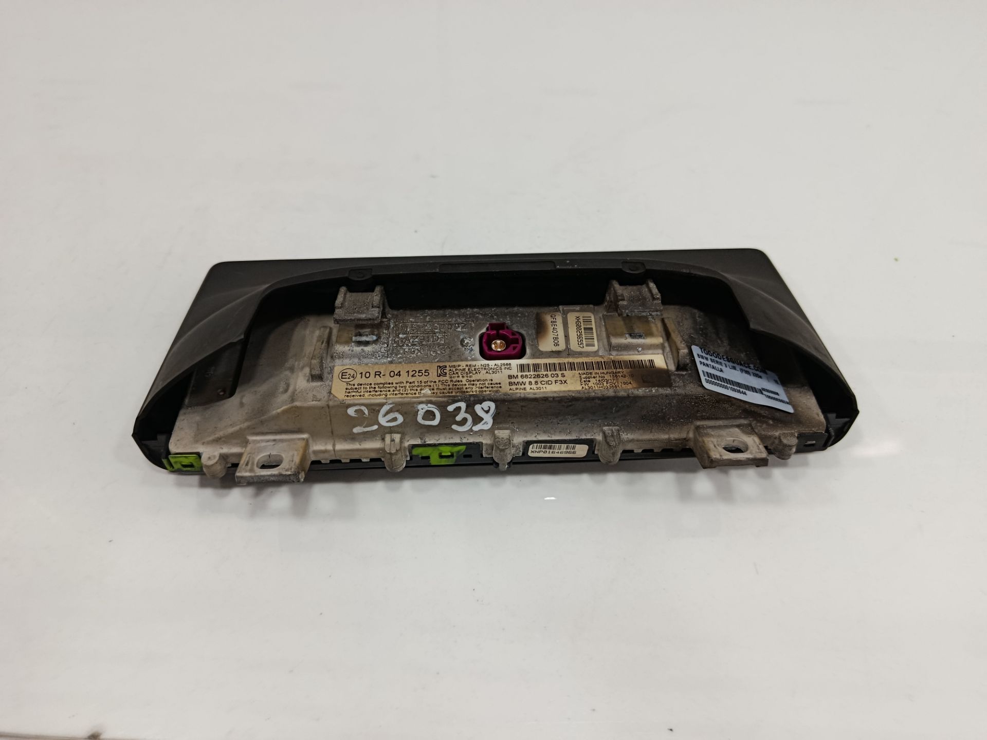 PANTALLA BMW SERIE 3 LIM. (F30) 330e