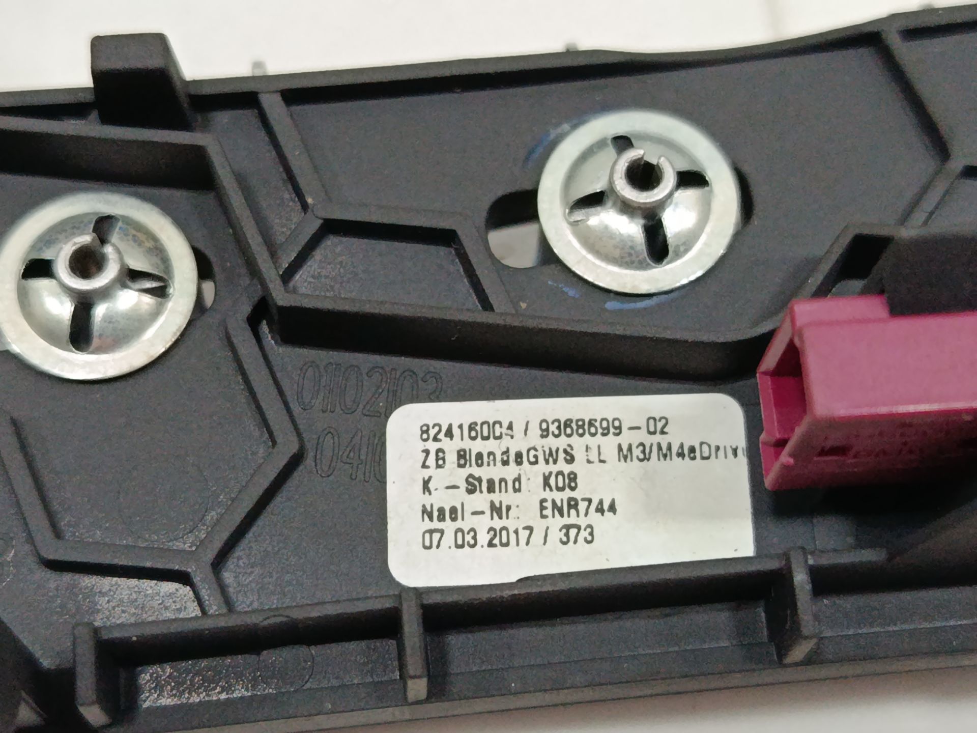 MOLDURA INTERIOR BMW SERIE 3 LIM. (F30) 330e