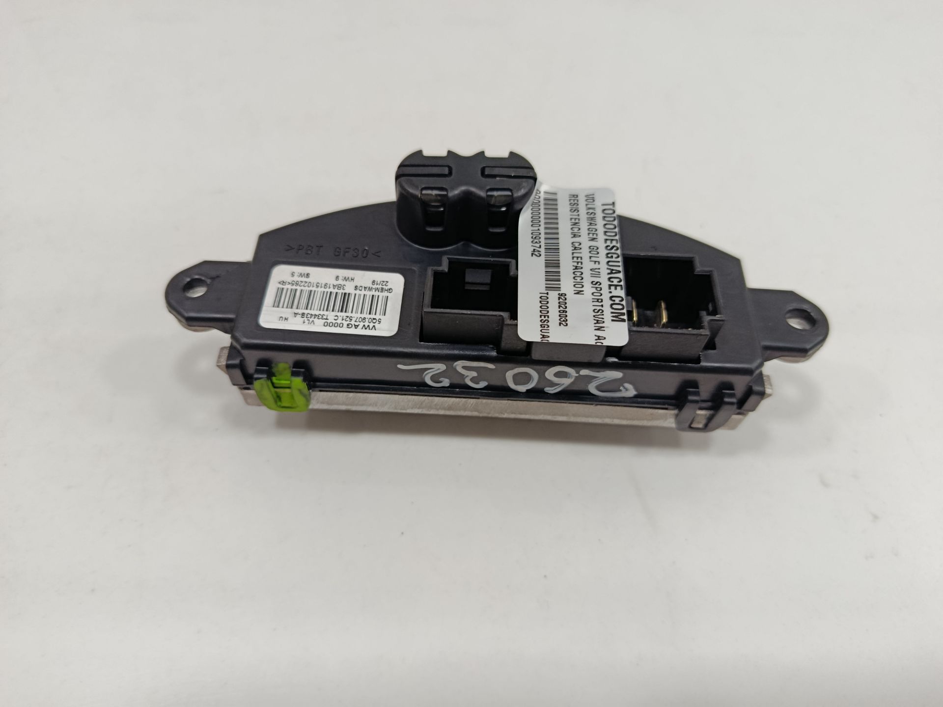 RESISTENCIA CALEFACCION VOLKSWAGEN GOLF VII SPORTSVAN Advance