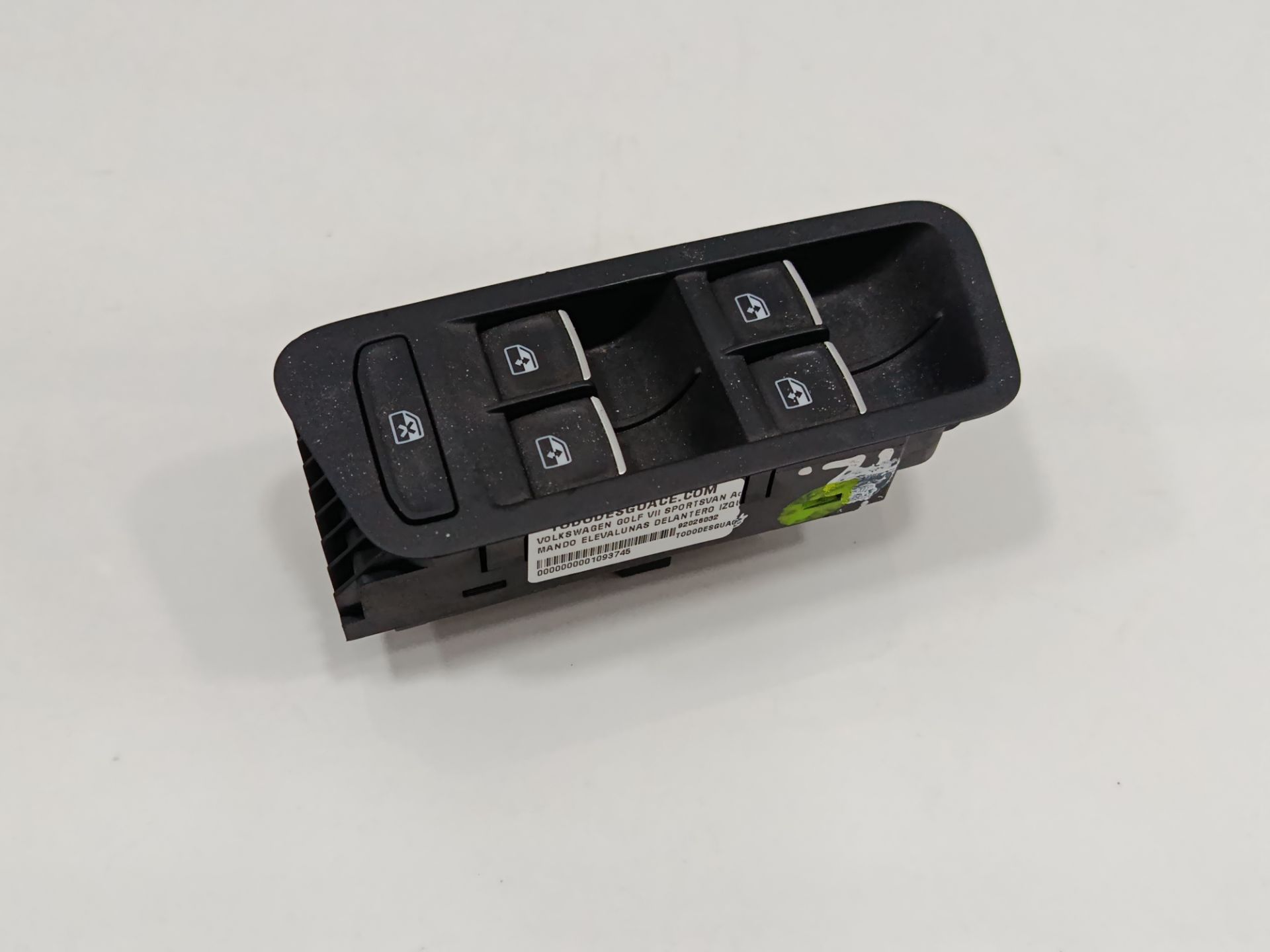 MANDO ELEVALUNAS DELANTERO IZQUIERDO VOLKSWAGEN GOLF VII SPORTSVAN Advance