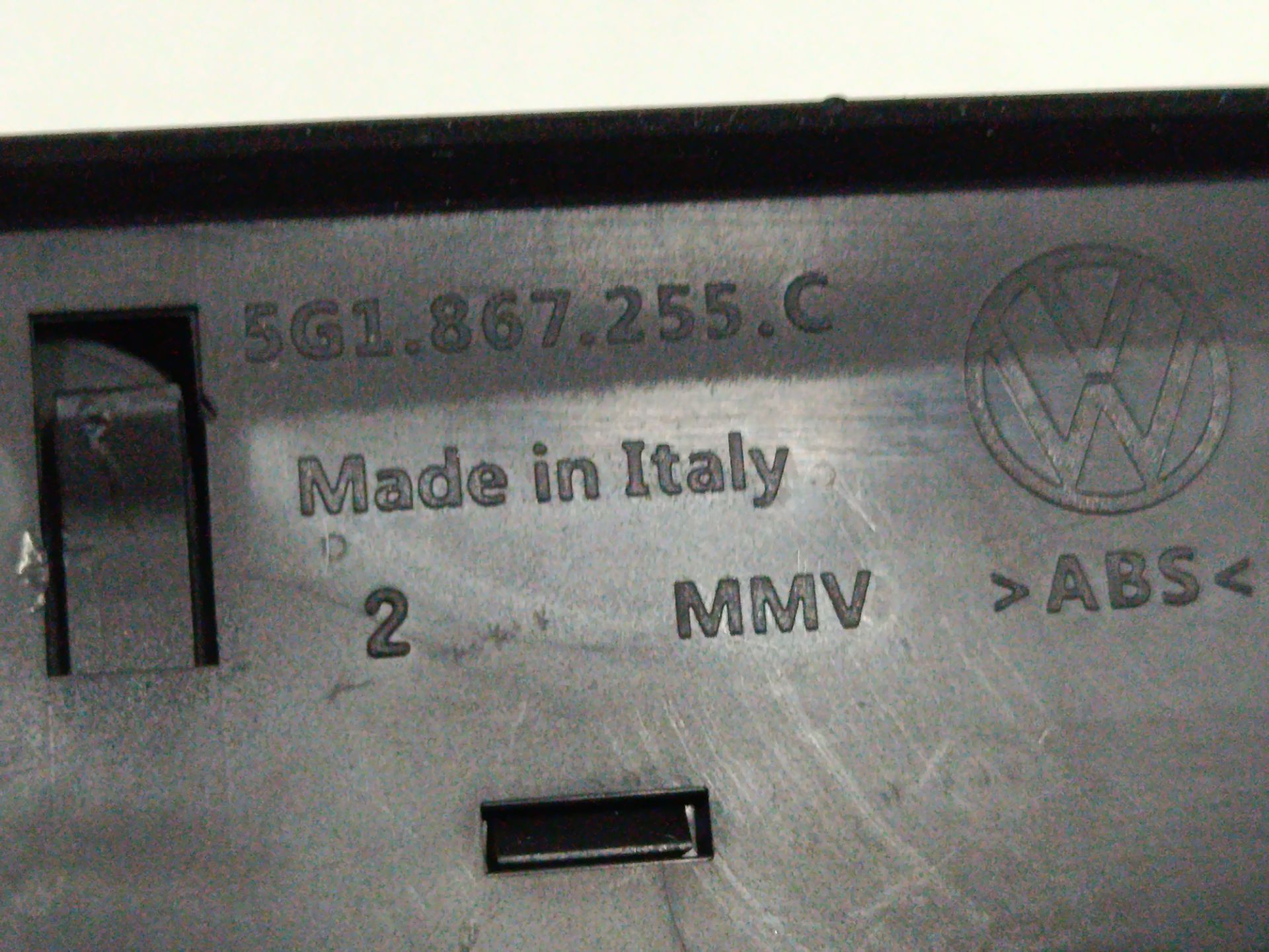 MANDO ELEVALUNAS DELANTERO IZQUIERDO VOLKSWAGEN GOLF VII SPORTSVAN Advance