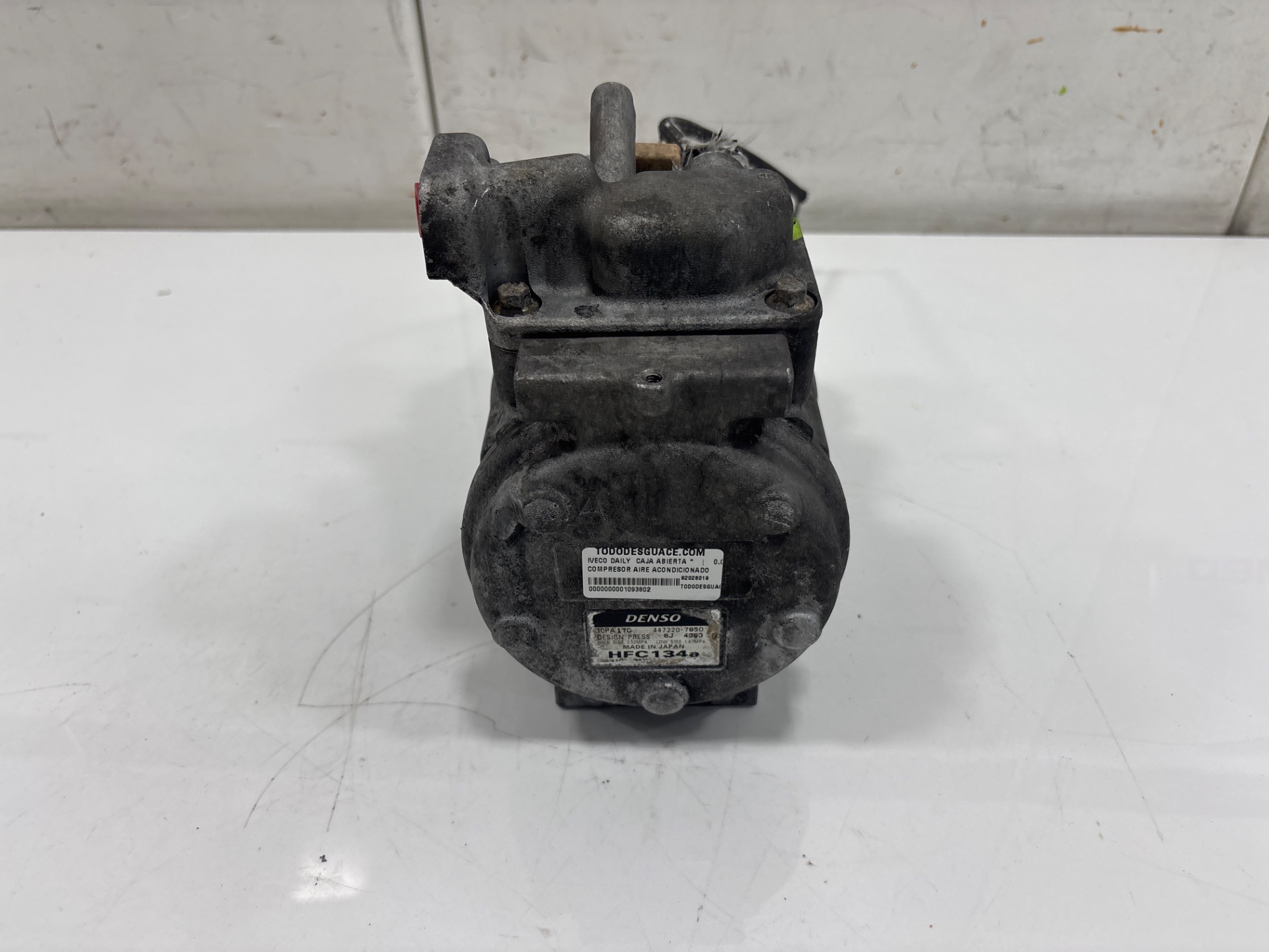 COMPRESOR AIRE ACONDICIONADO IVECO DAILY CAJA ABIERTA *