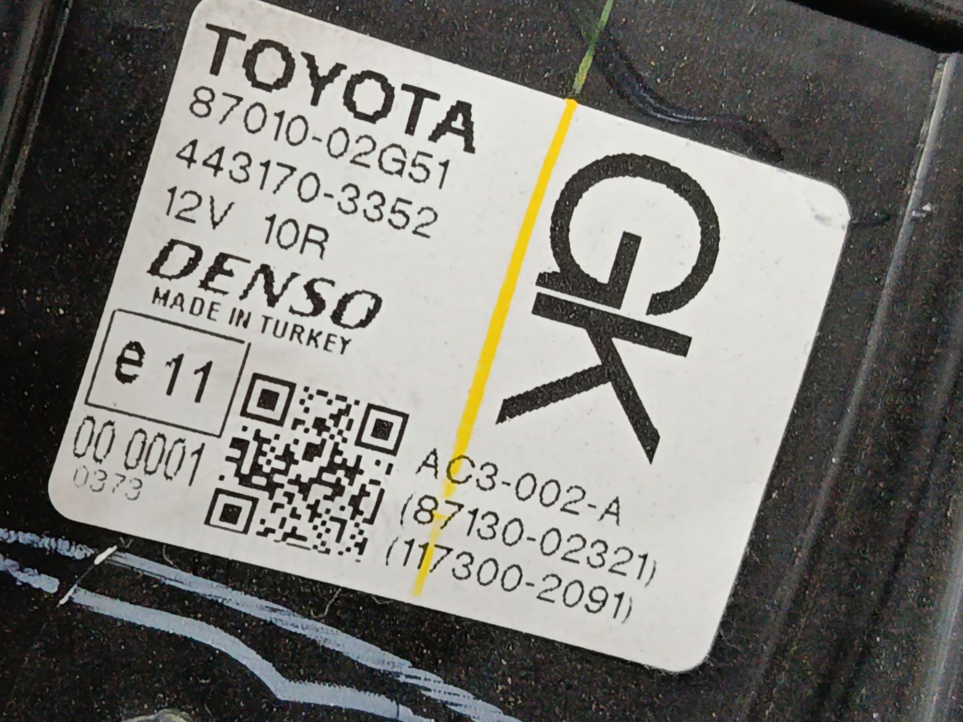 MUEBLE CALEFACION TOYOTA VERSO Advance