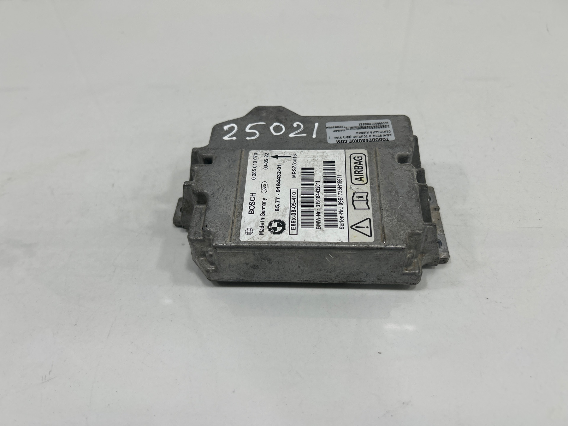 CENTRALITA AIRBAG BMW SERIE 3 TOURING (E91) 318d