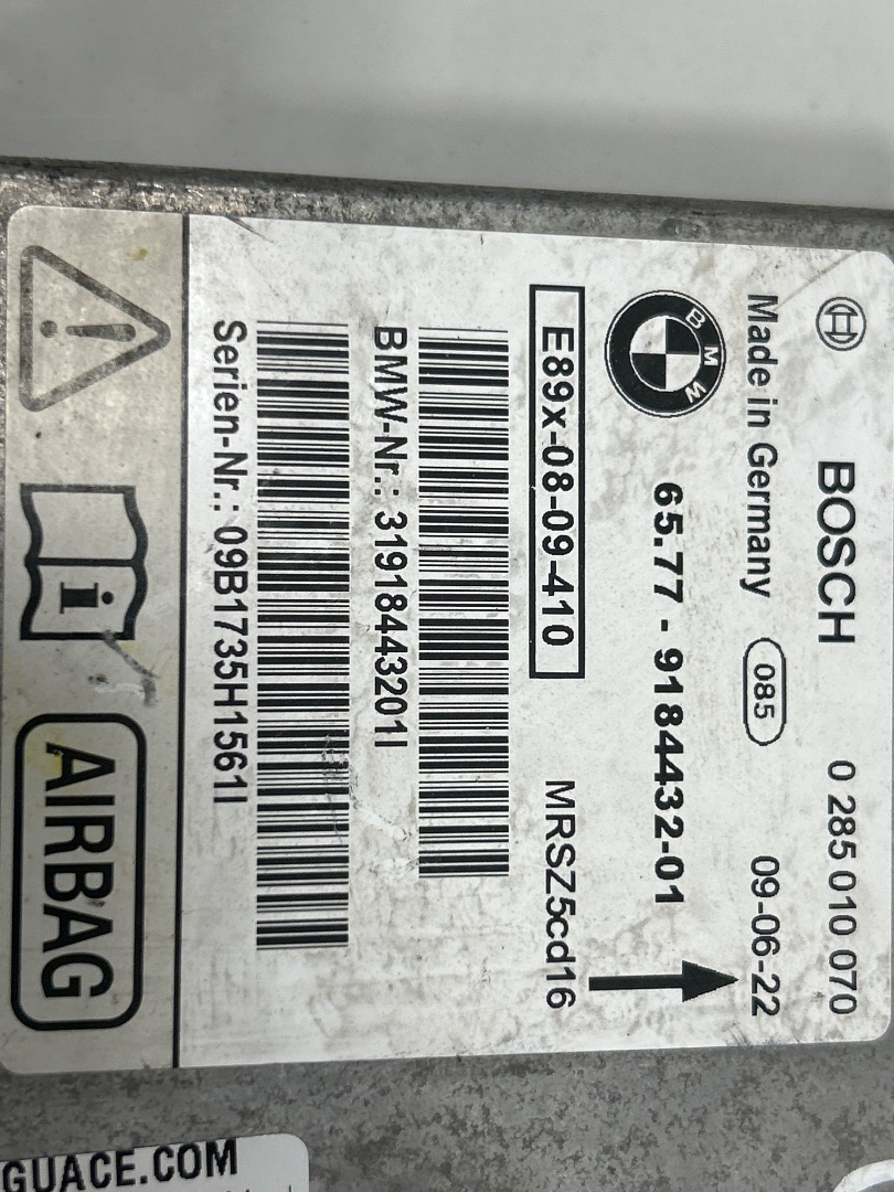CENTRALITA AIRBAG BMW SERIE 3 TOURING (E91) 318d