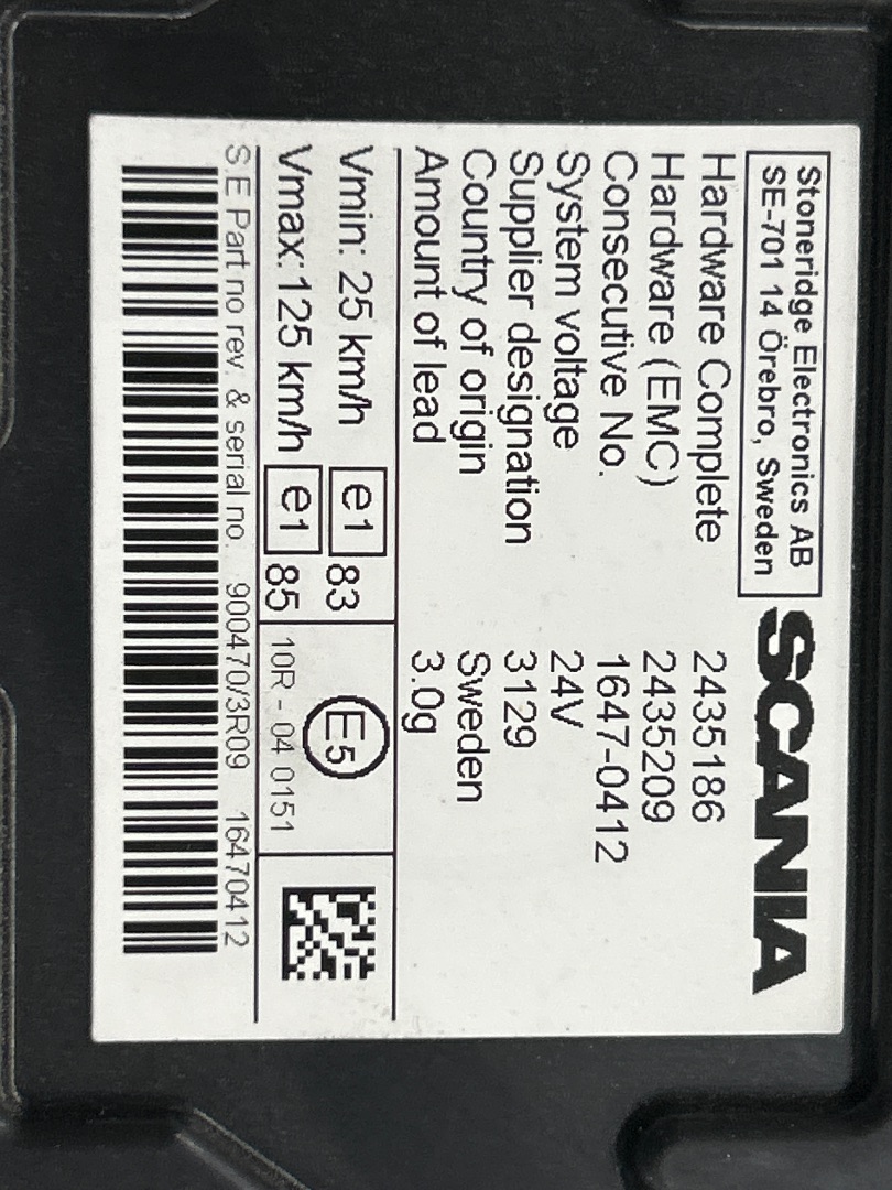 CUADRO INSTRUMENTOS SCANIA SERIE P/G/R (L-CLASE) FSa G450 (4x2) Corto CG 14