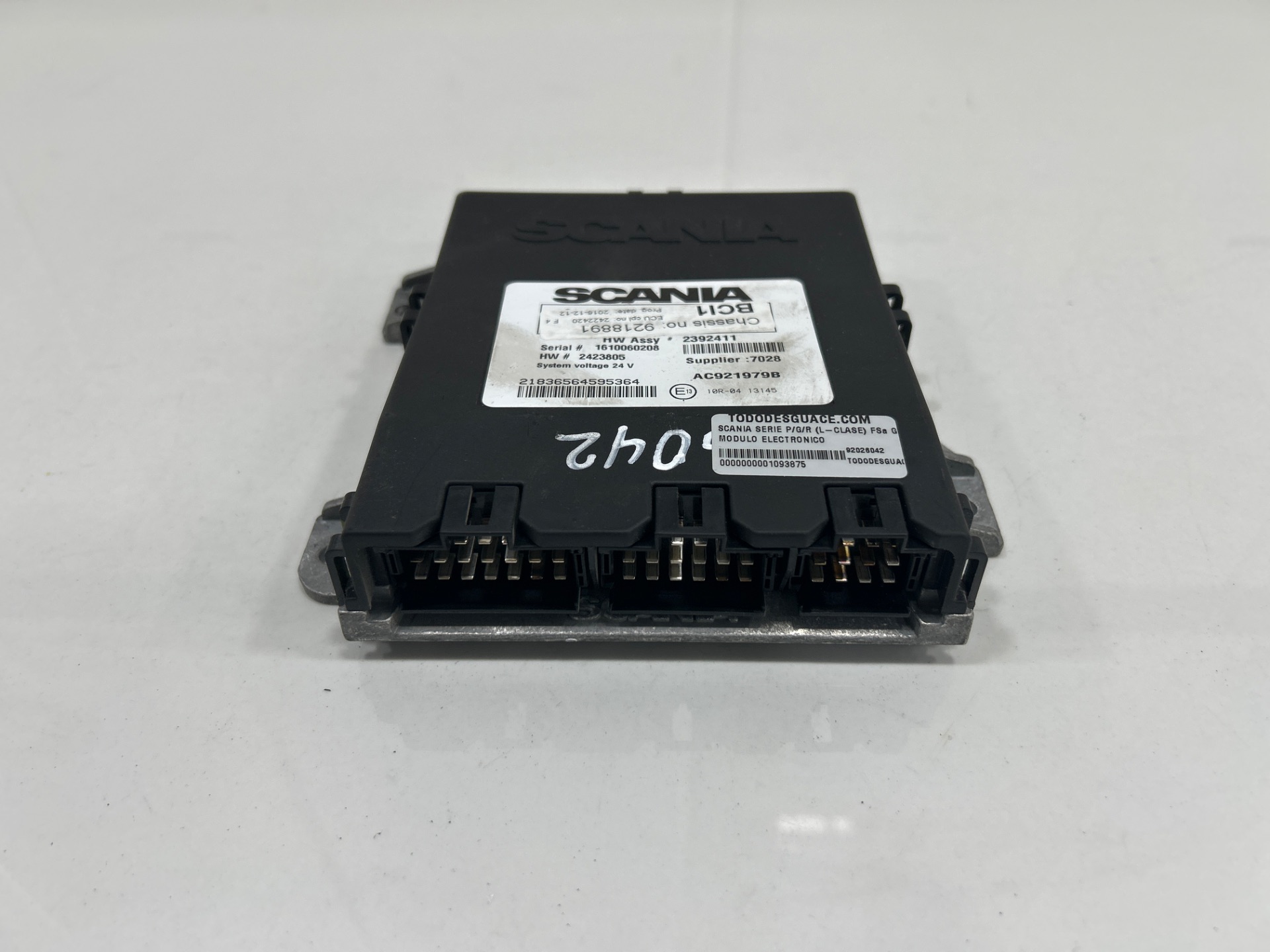 MODULO ELECTRONICO SCANIA SERIE P/G/R (L-CLASE) FSa G450 (4x2) Corto CG 14
