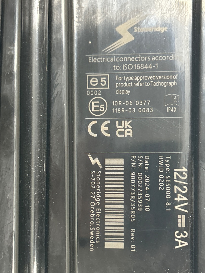 TACOGRAFO SCANIA SERIE P/G/R (L-CLASE) FSa G450 (4x2) Corto CG 14