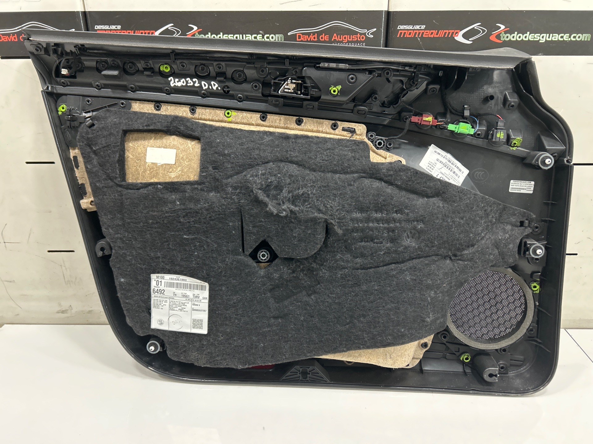 PAÑO PUERTA DELANTERO DERECHO VOLKSWAGEN GOLF VII SPORTSVAN Advance