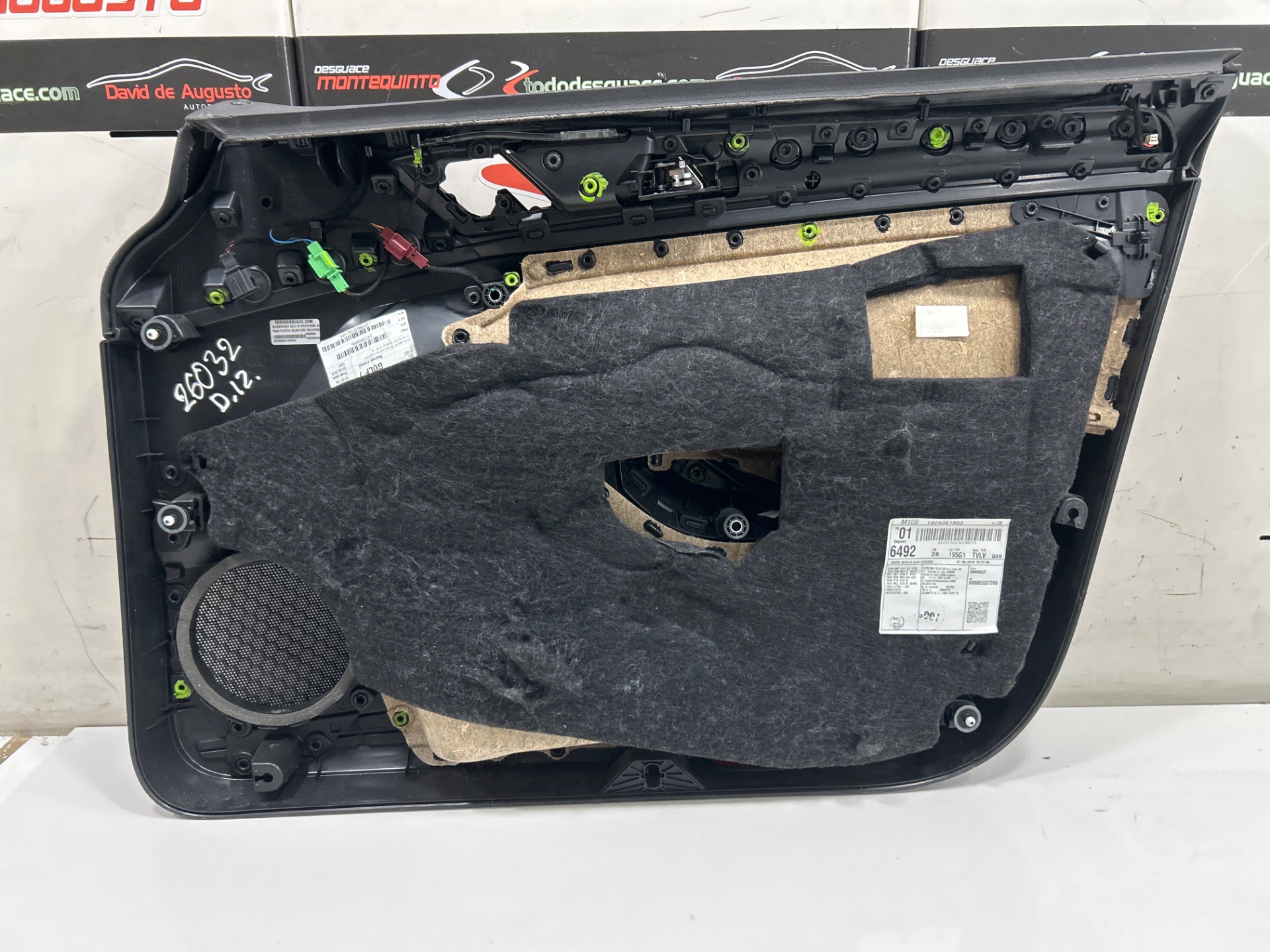 PAÑO PUERTA DELANTERO IZQUIERDO VOLKSWAGEN GOLF VII SPORTSVAN Advance
