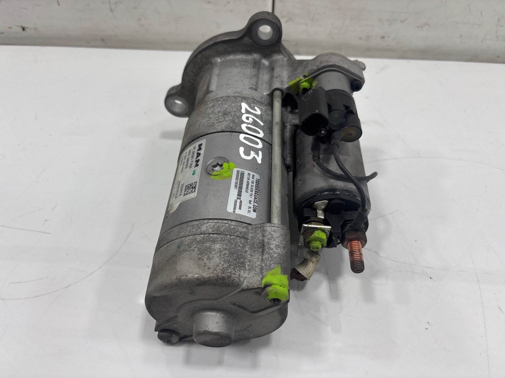 MOTOR ARRANQUE MAN TGX 33.XXX FG /   6x4   BL XL