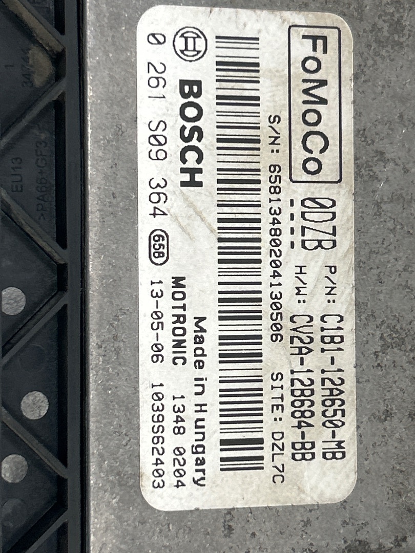CENTRALITA MOTOR UCE FORD FIESTA (CCN) Black Edition