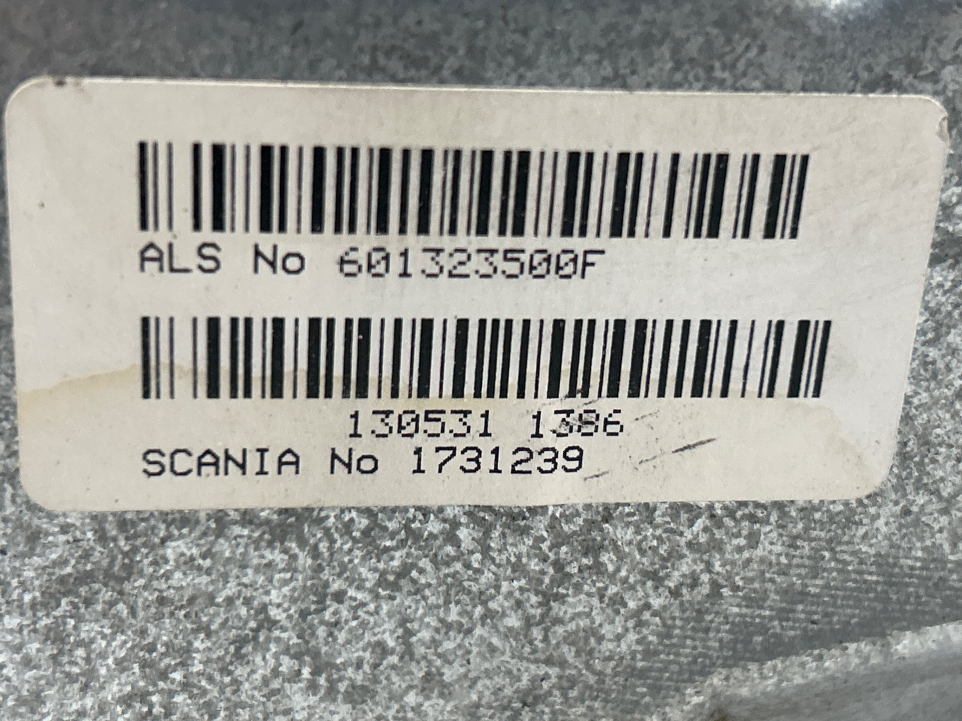 PEDAL FRENO SCANIA SERIE P/G/R (C-CLASE) FSa G320 (4x2) Corto CG 14