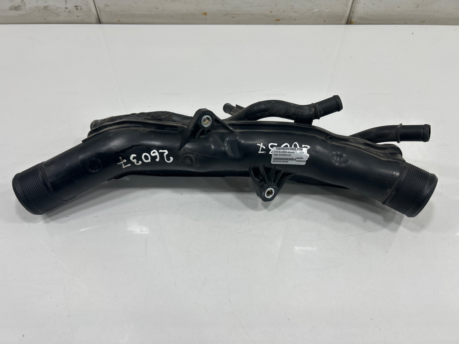 TUBO INTERCOOLER TOYOTA VERSO Advance