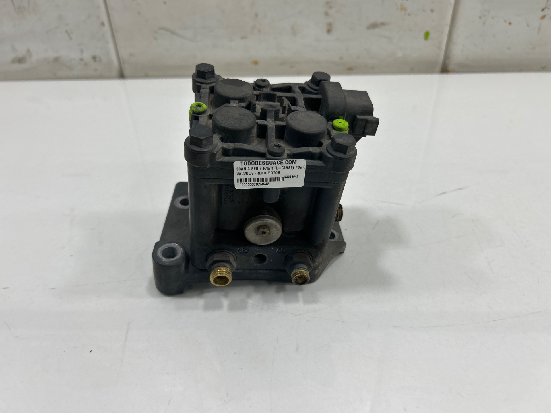 VALVULA FRENO MOTOR SCANIA SERIE P/G/R (L-CLASE) FSa G450 (4x2) Corto CG 14