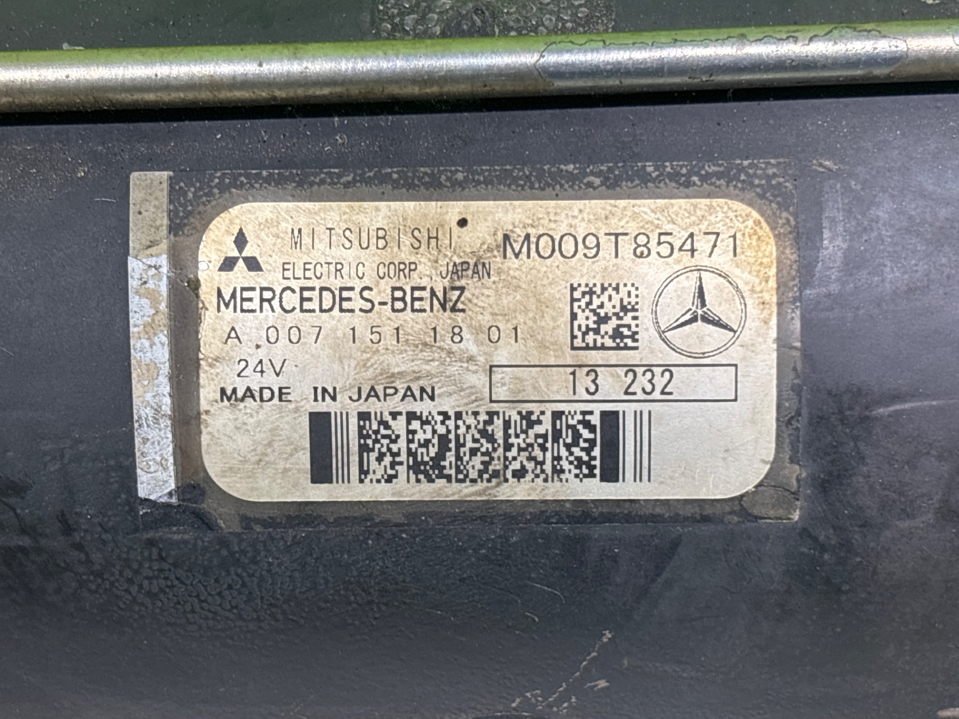MOTOR ARRANQUE MERCEDES-BENZ ACTROS BM 963.XXX 2-ACHSER 18XX 4x2 Sattelzugmaschine L BigSpace