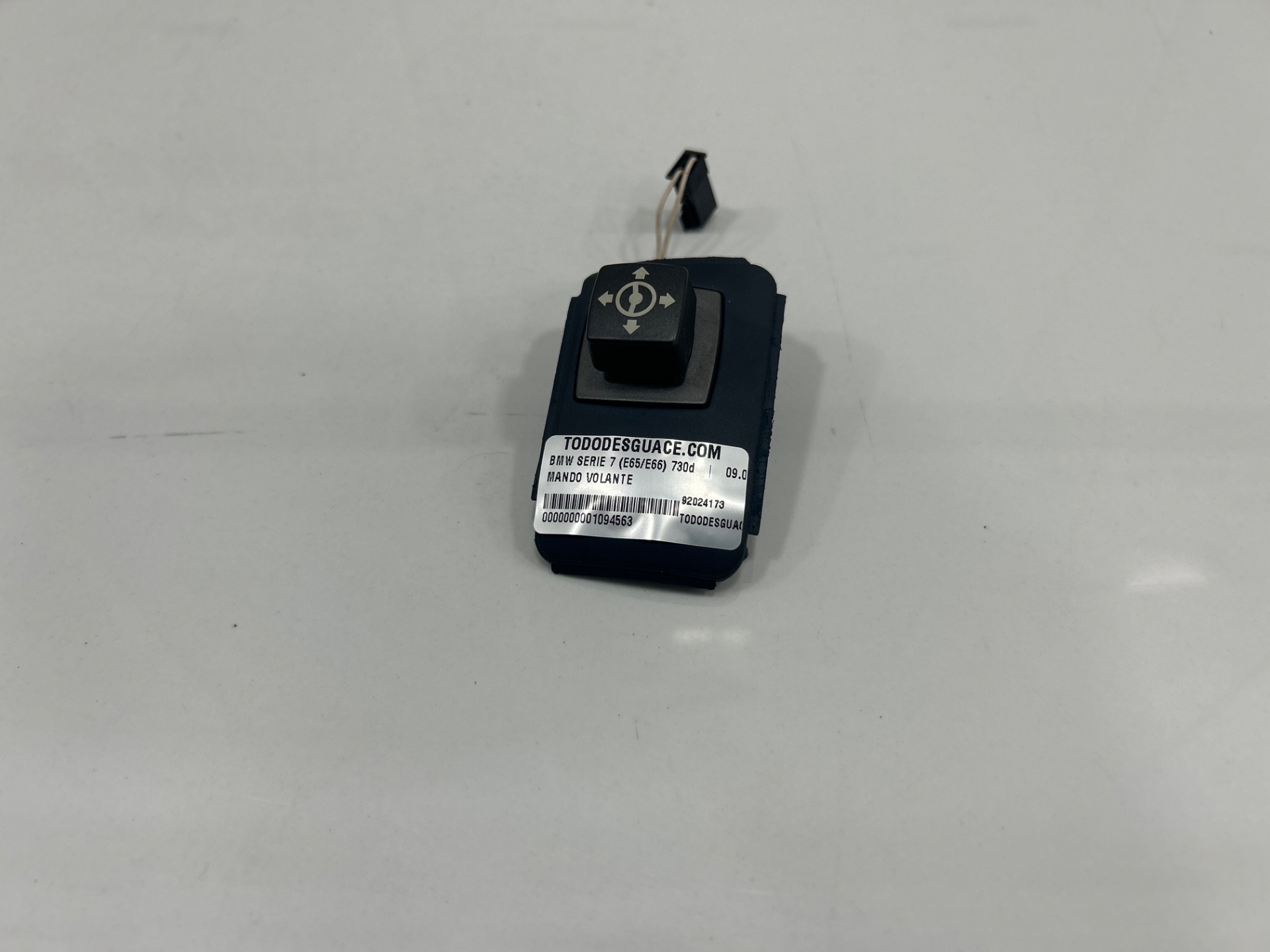MANDO VOLANTE BMW SERIE 7 (E65/E66) 730d
