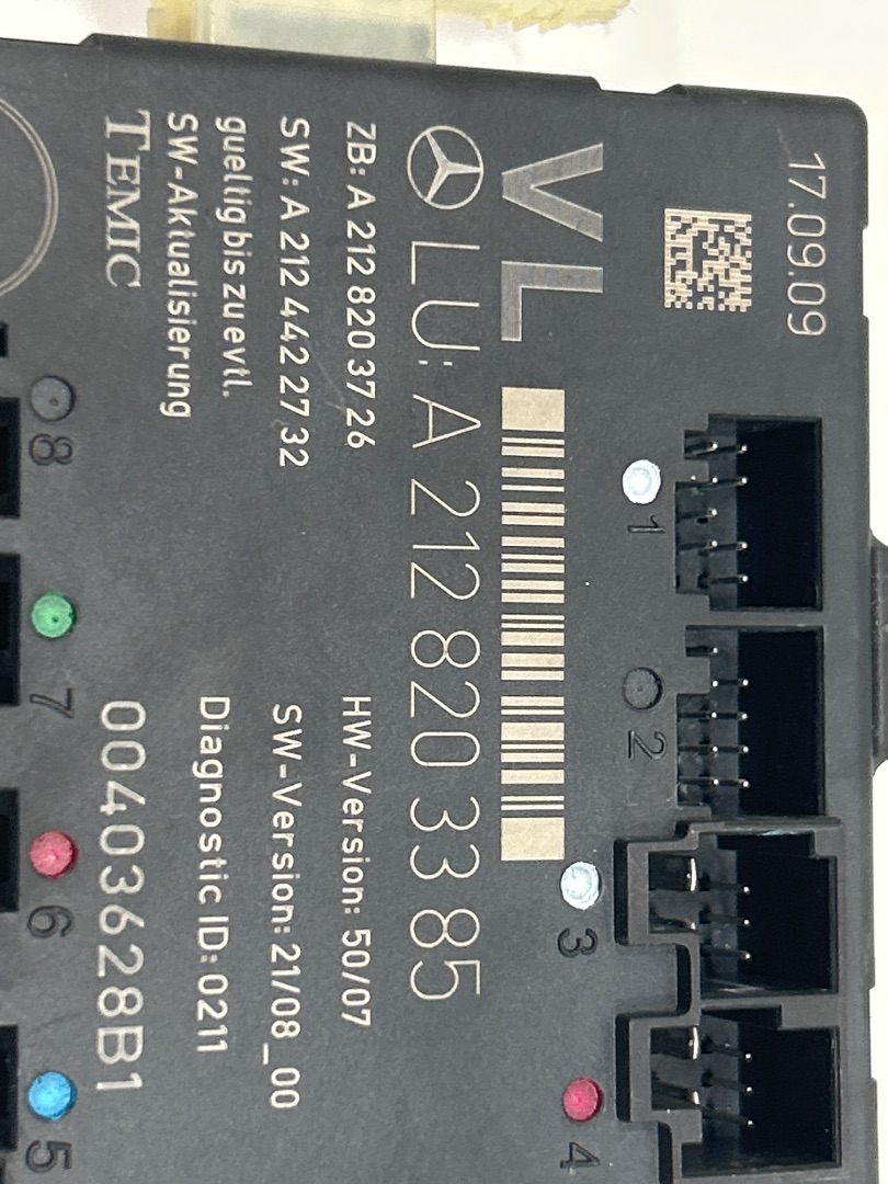MODULO ELECTRONICO MERCEDES CLASE E (W212) LIM. 220 CDI BlueEfficiency (212.002)   |   01.09 - 12.14