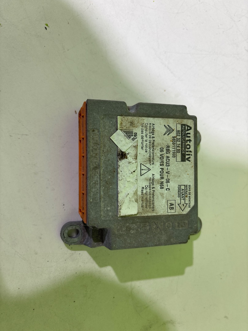 CENTRALITA AIRBAG CITROEN XSARA PICASSO 1.6 HDi 90 Exclusive   |   01.06 - 12.11