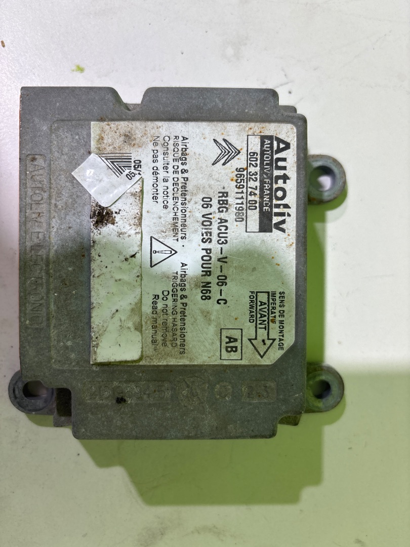 CENTRALITA AIRBAG CITROEN XSARA PICASSO 1.6 HDi 90 Exclusive   |   01.06 - 12.11
