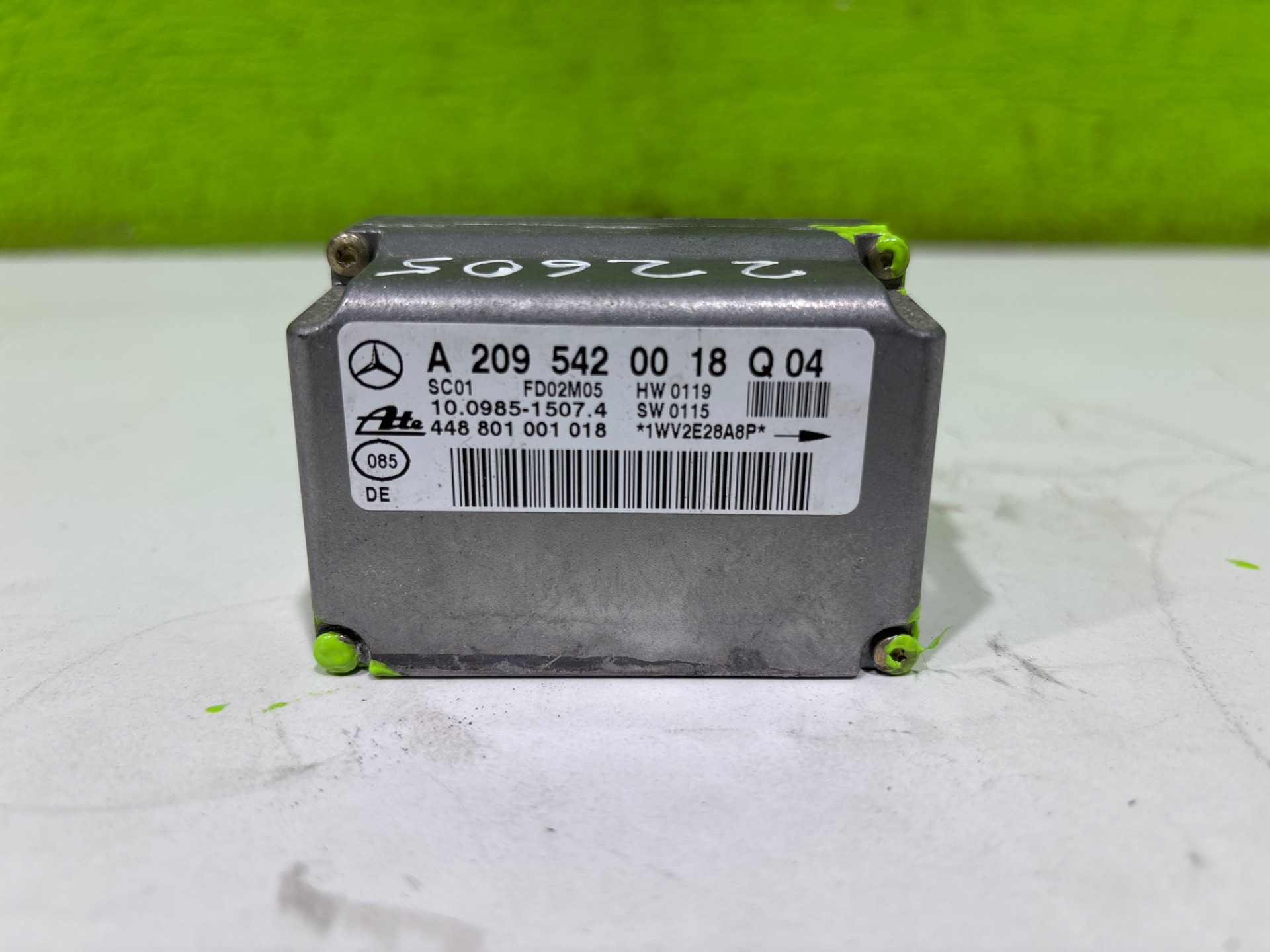 MODULO ELECTRONICO MERCEDES CLASE C (W203) FAMILIAR C 220 T CDI (203.206)   |   01.01 - 12.04