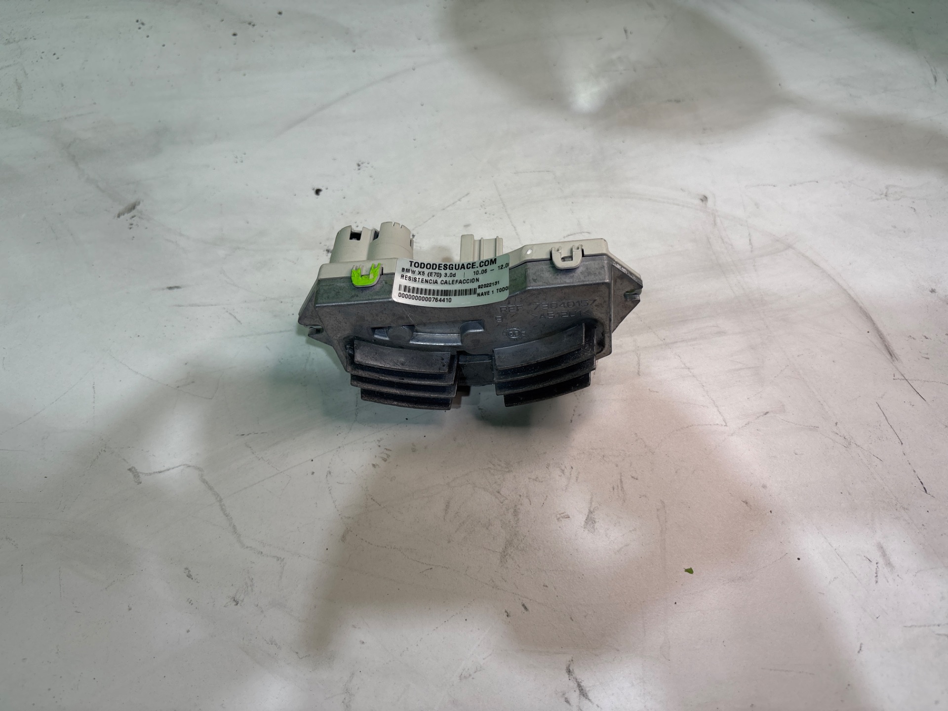 RESISTENCIA CALEFACCION BMW X5 (E70) 3.0d   |   10.06 - 12.08