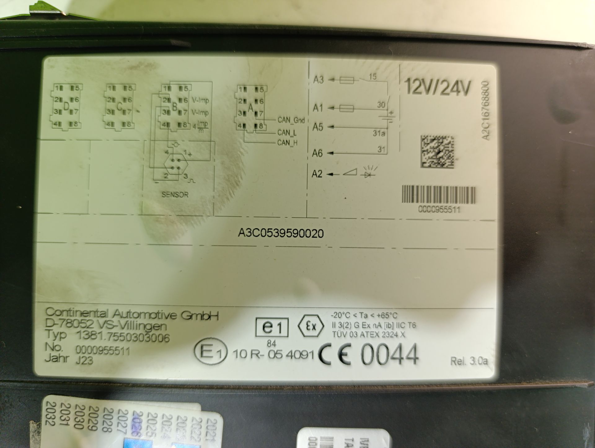 TACOGRAFO IVECO DAILY CAJA ABIERTA *