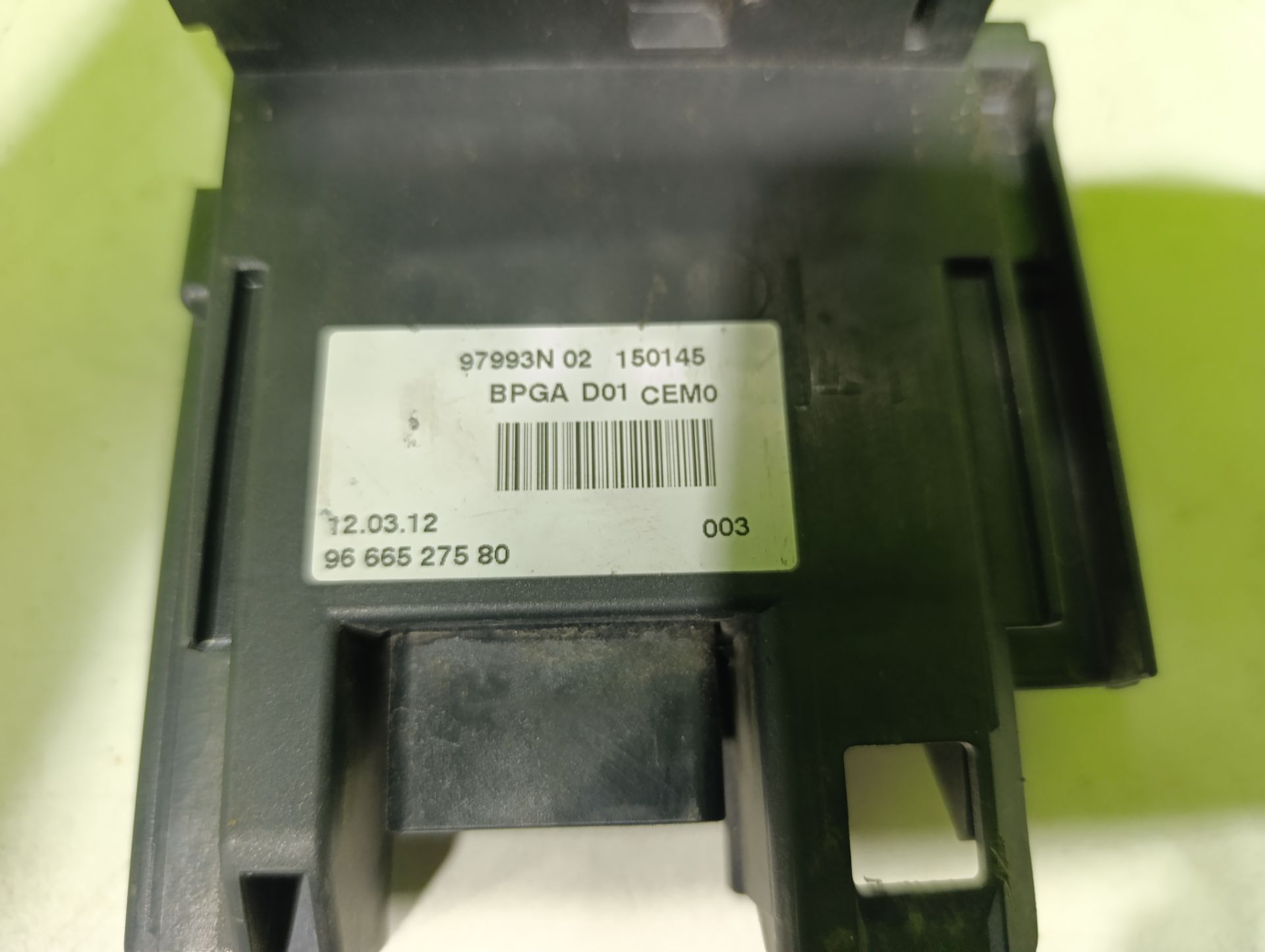 CAJA RELES / FUSIBLES CITROEN C4 GRAND PICASSO Business