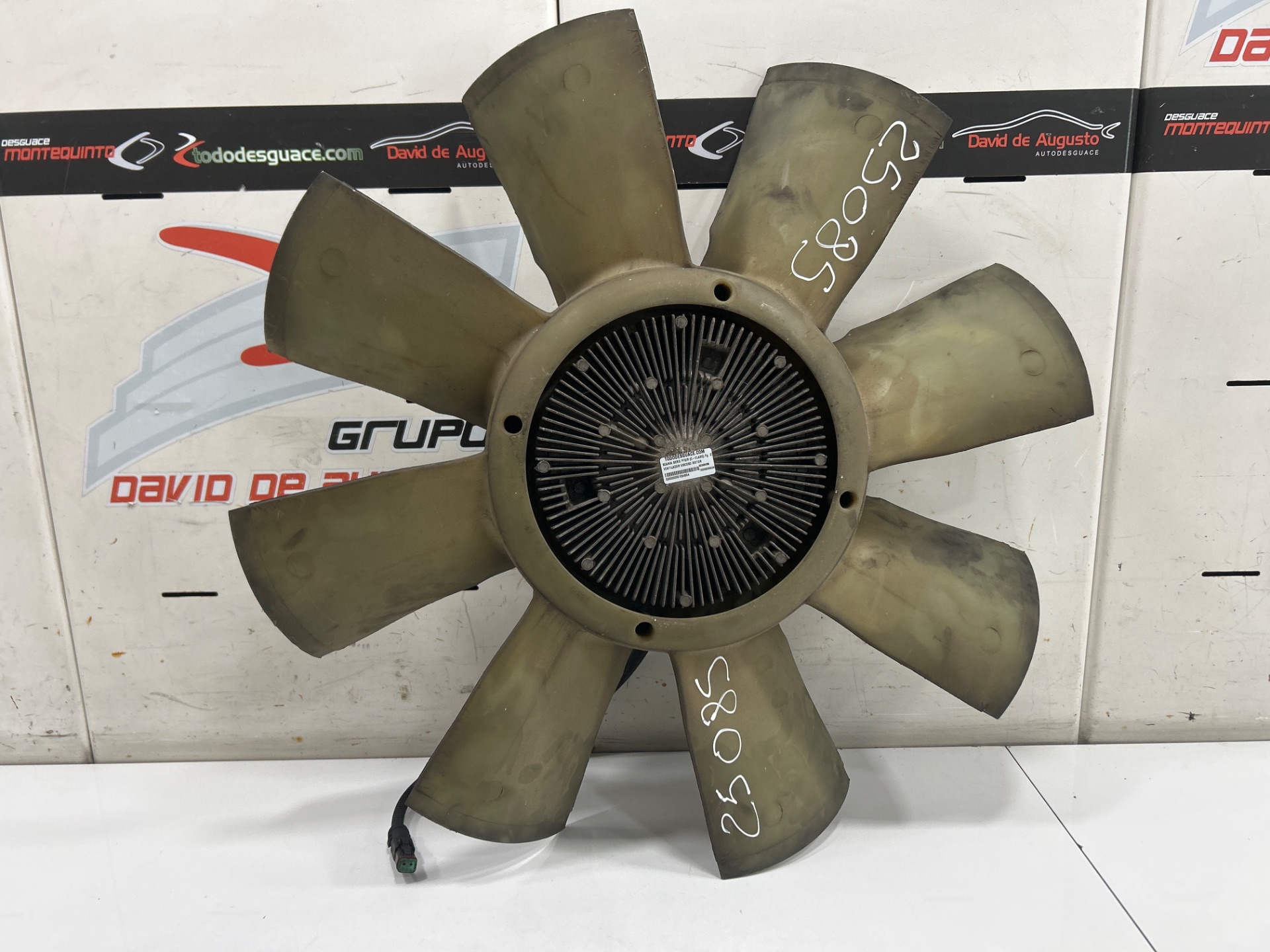 VENTILADOR VISCOSO MOTOR SCANIA SERIE P/G/R (C-CLASE) Fg  270  (4X2) Corto CP 13 / 14 B