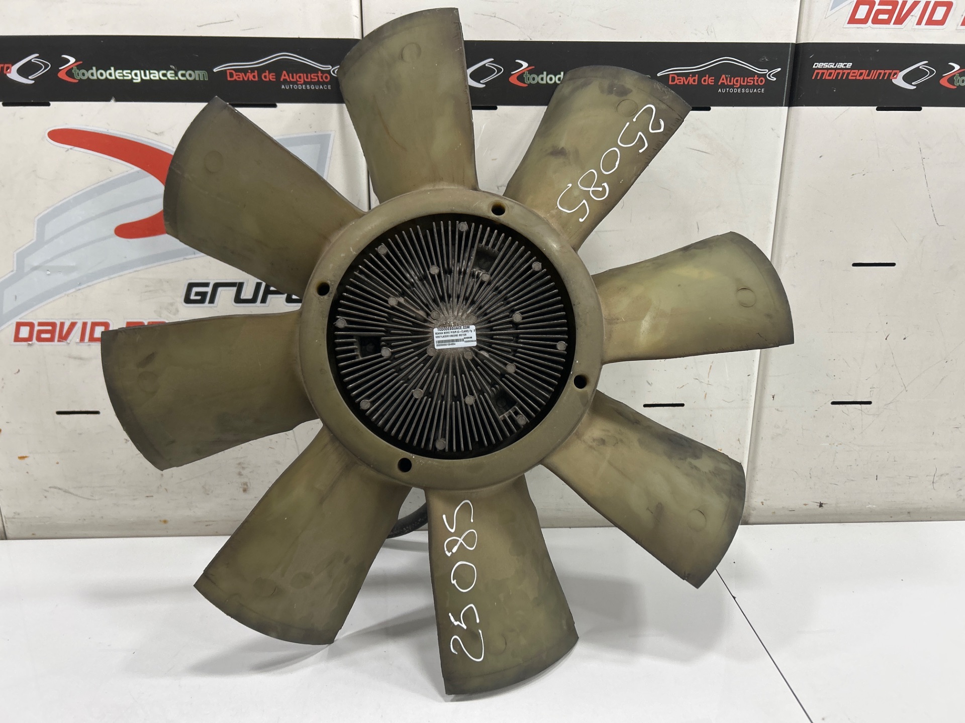 VENTILADOR VISCOSO MOTOR SCANIA SERIE P/G/R (C-CLASE) Fg  270  (4X2) Corto CP 13 / 14 B